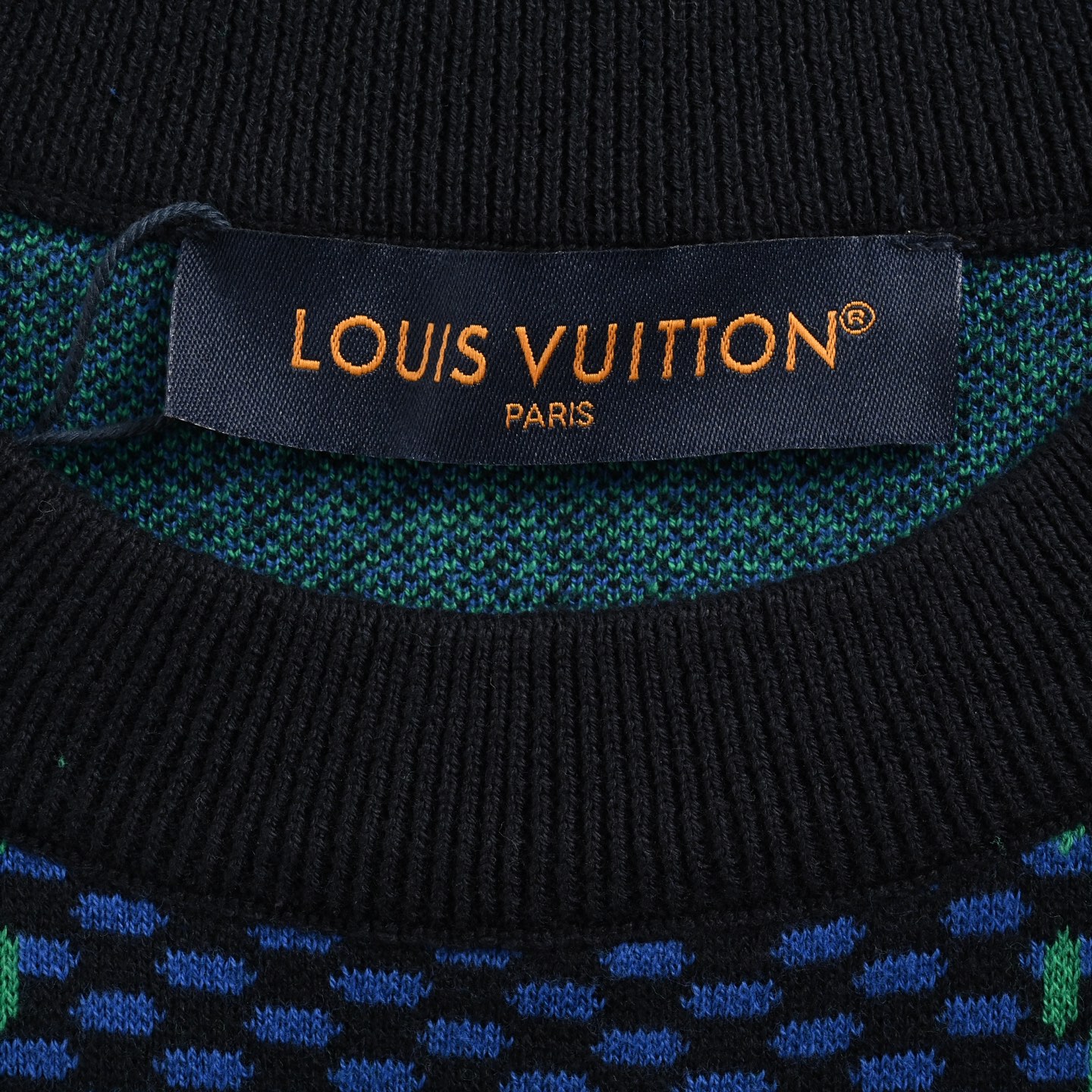 Louis Vuitton/路易威登 DAMIER棋盘格针织短袖