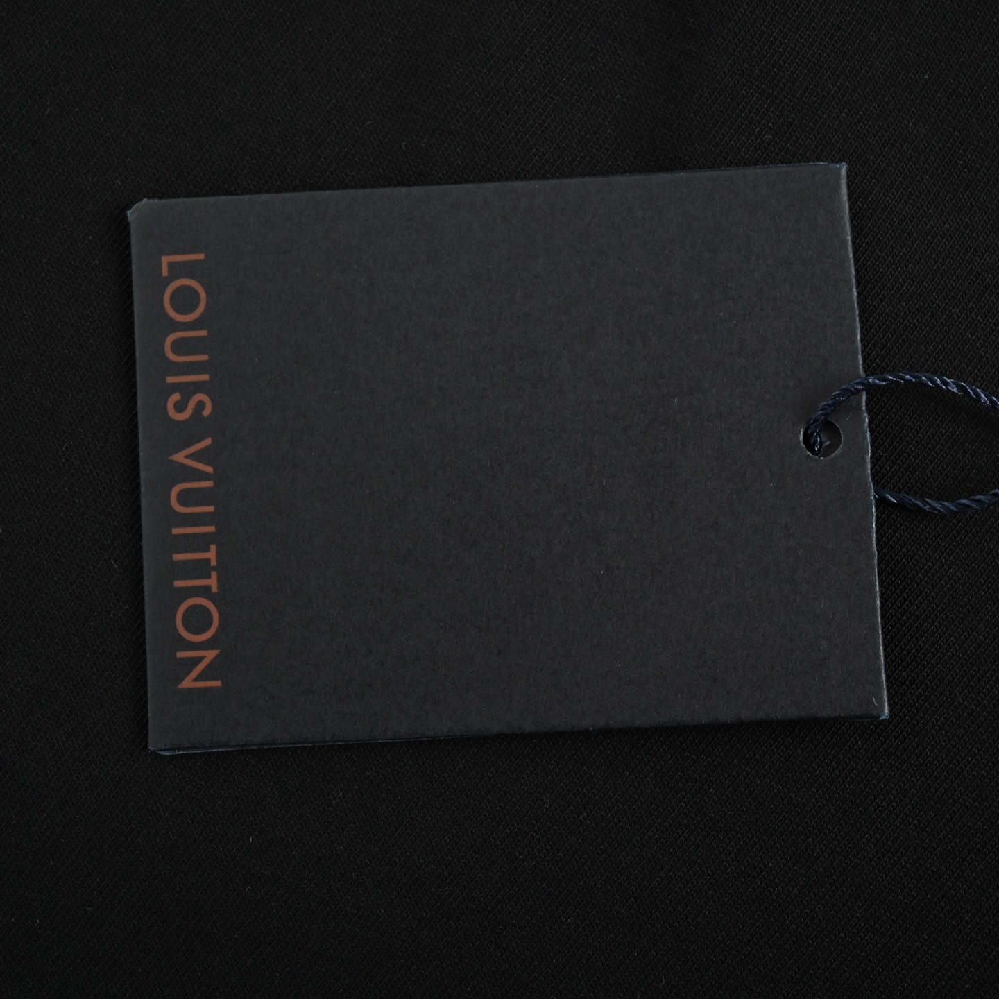 Louis Vuitton/路易威登 老花刺绣logo短袖 黑色 白色