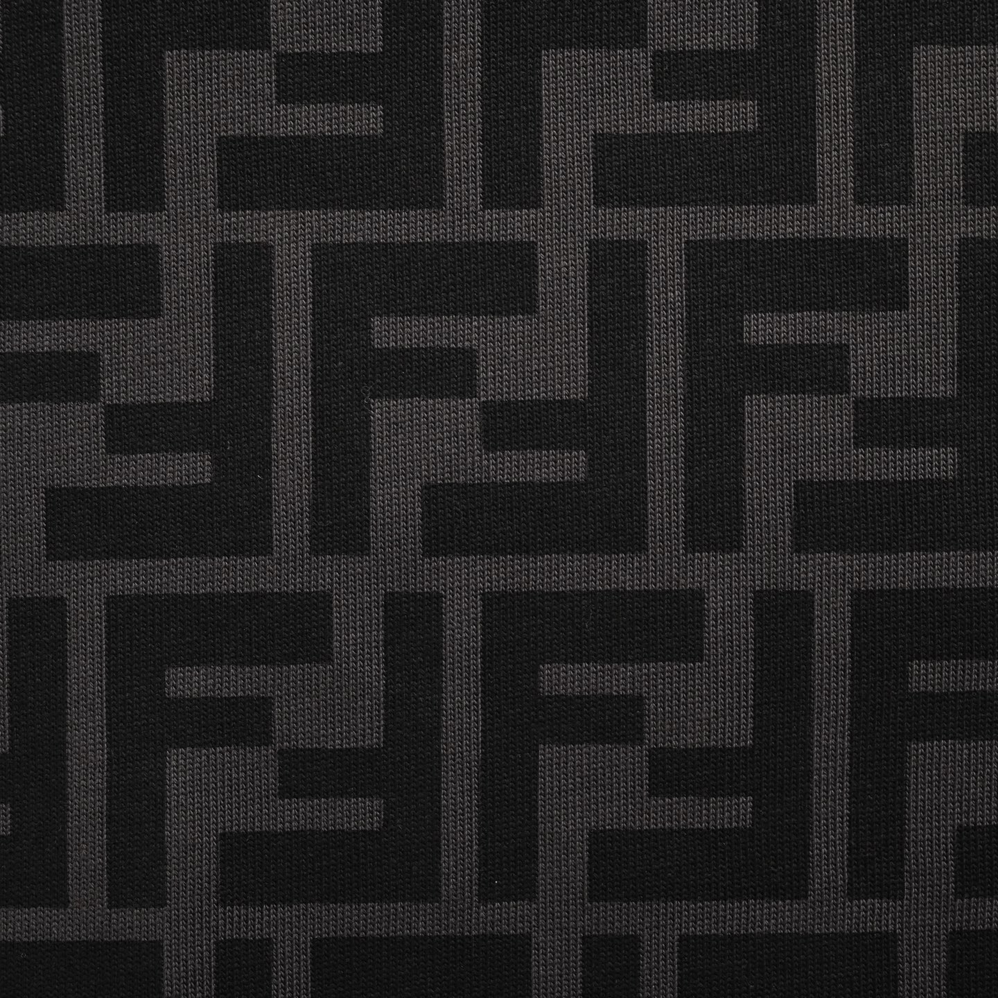 Fendi/芬迪 领口撞色FF满印短袖 Logo标识精致升级