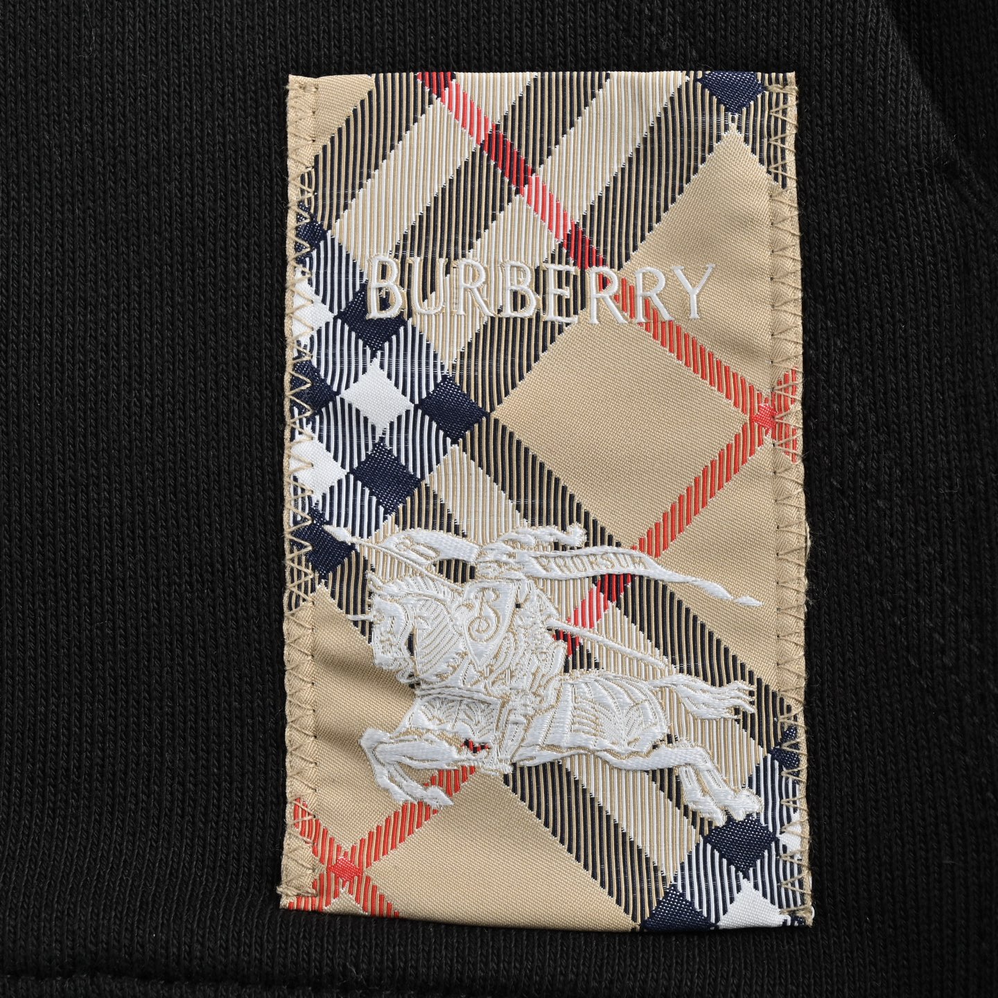 Burberry/巴宝莉 格纹棉质拉链连帽卫衣外套