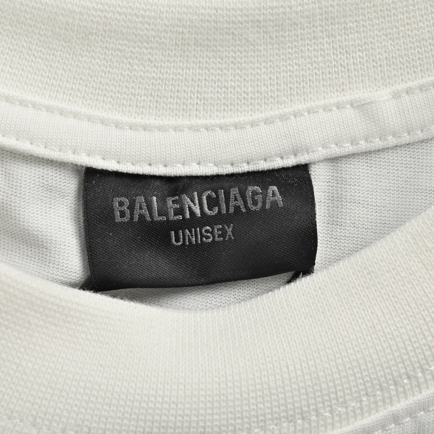 Balenciaga/巴黎世家 环保限定印花短袖 白色