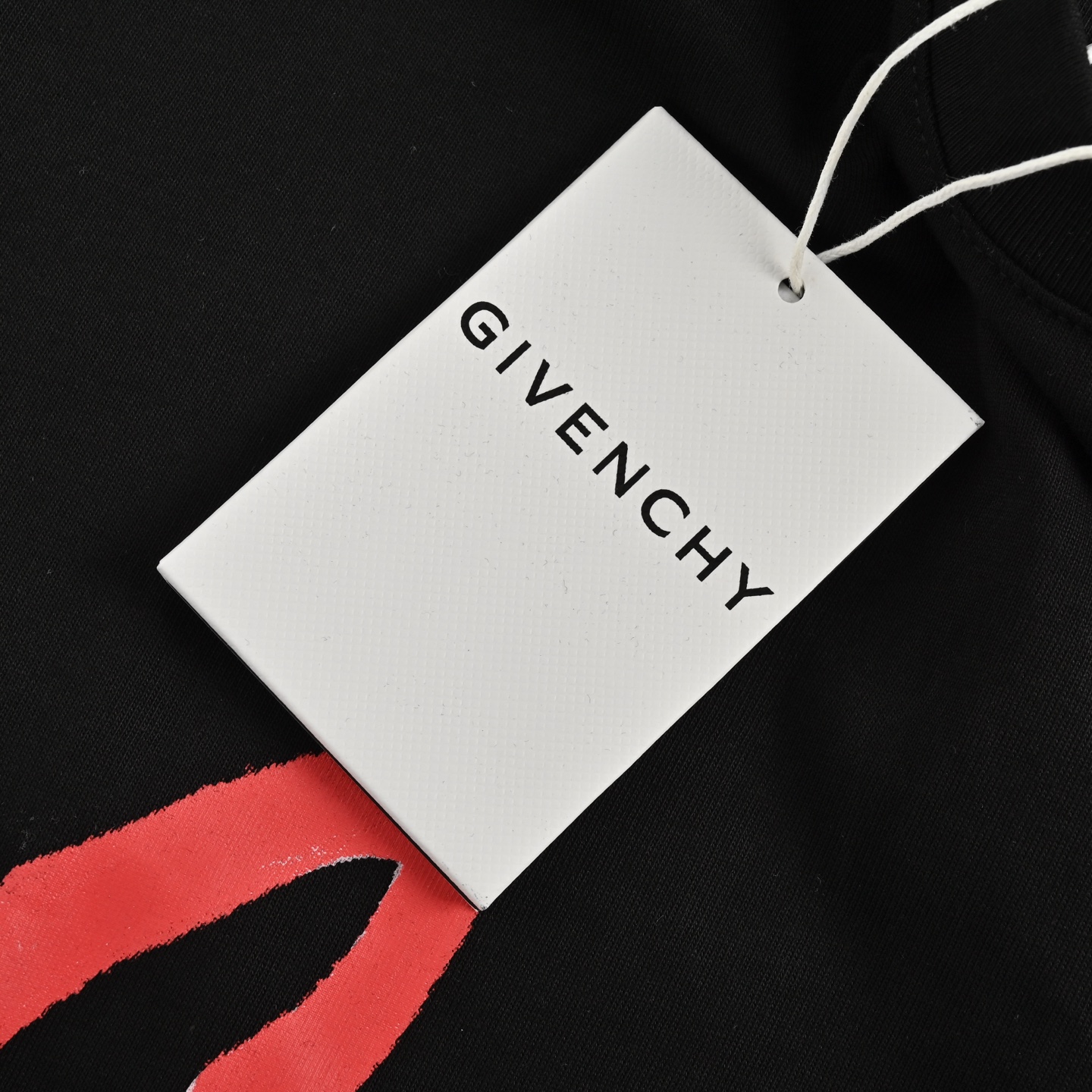 GIVENCHY/纪梵希 24ss 情人节限定口红字母印花短袖 胸前字母GIVENCHY LOGO印花