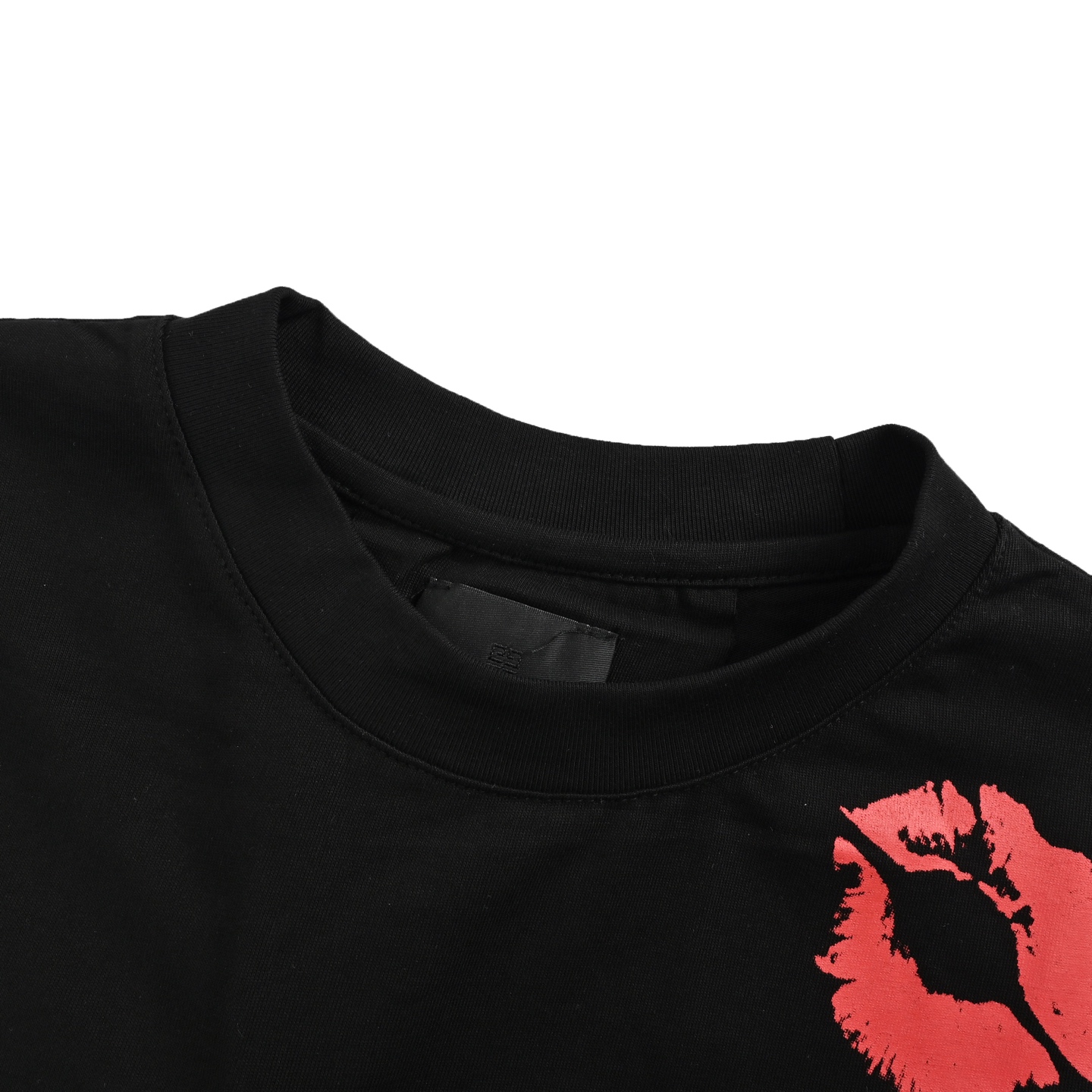GIVENCHY/纪梵希 24ss 情人节限定口红字母印花短袖 胸前字母GIVENCHY LOGO印花