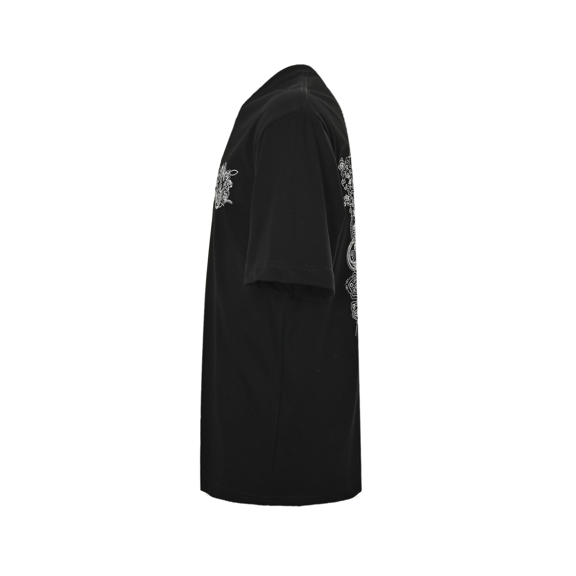 GIVENCHY/纪梵希 花卉刺绣字母logo短袖