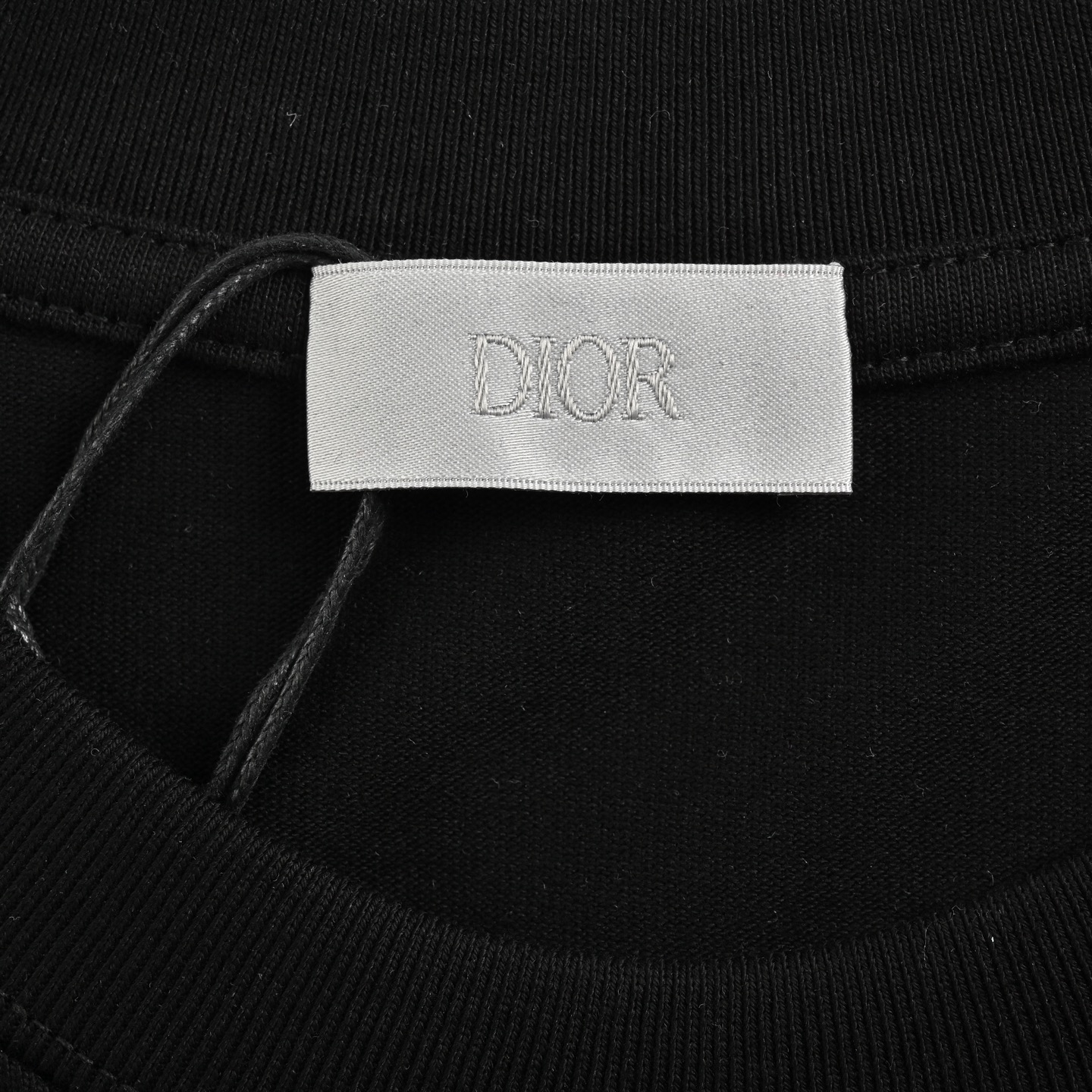 Dior/迪奥 老花贴布绣字母短袖 定制定染双纱紧密度面料
