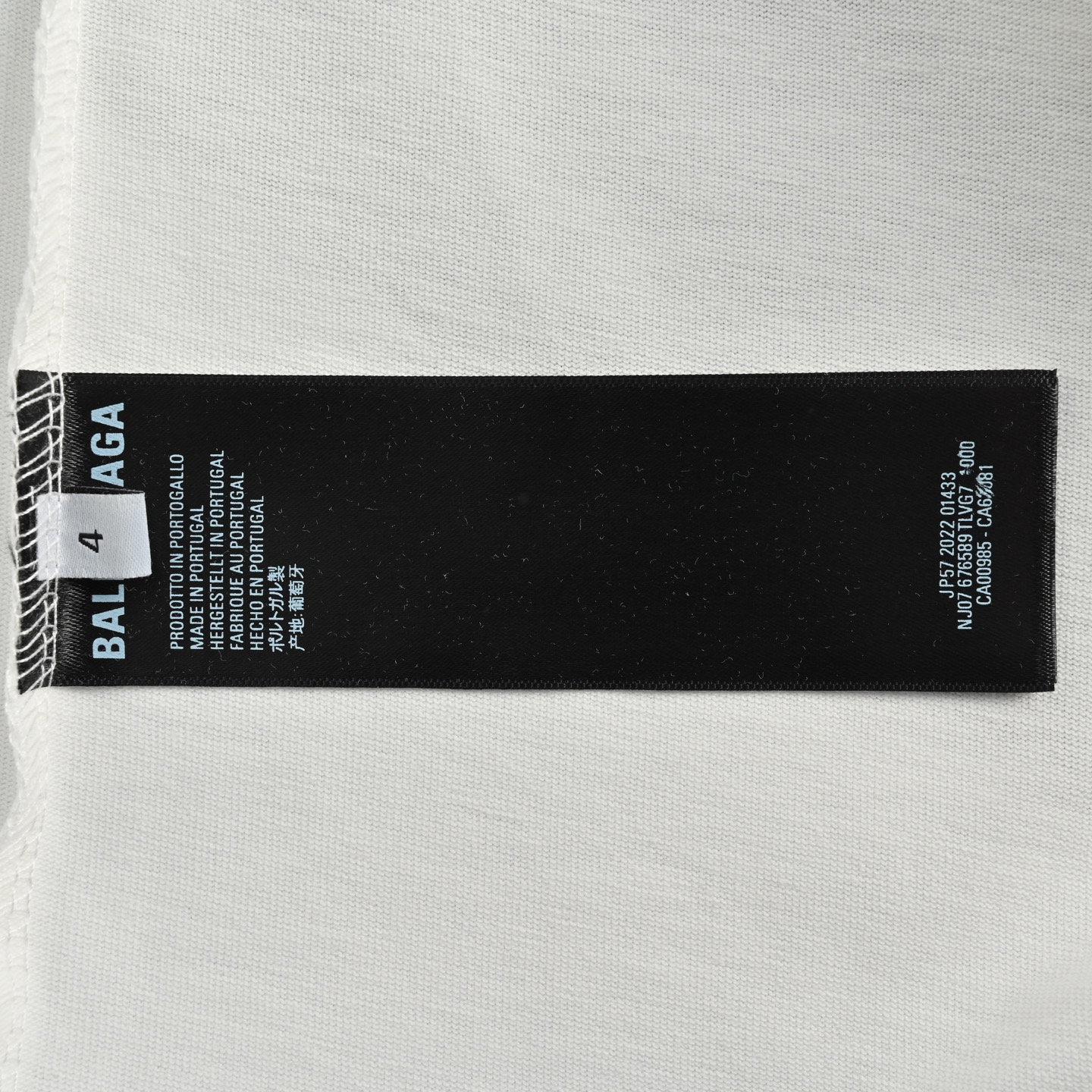 Balenciaga/巴黎世家 24ss 滑雪系列3M刺绣短袖