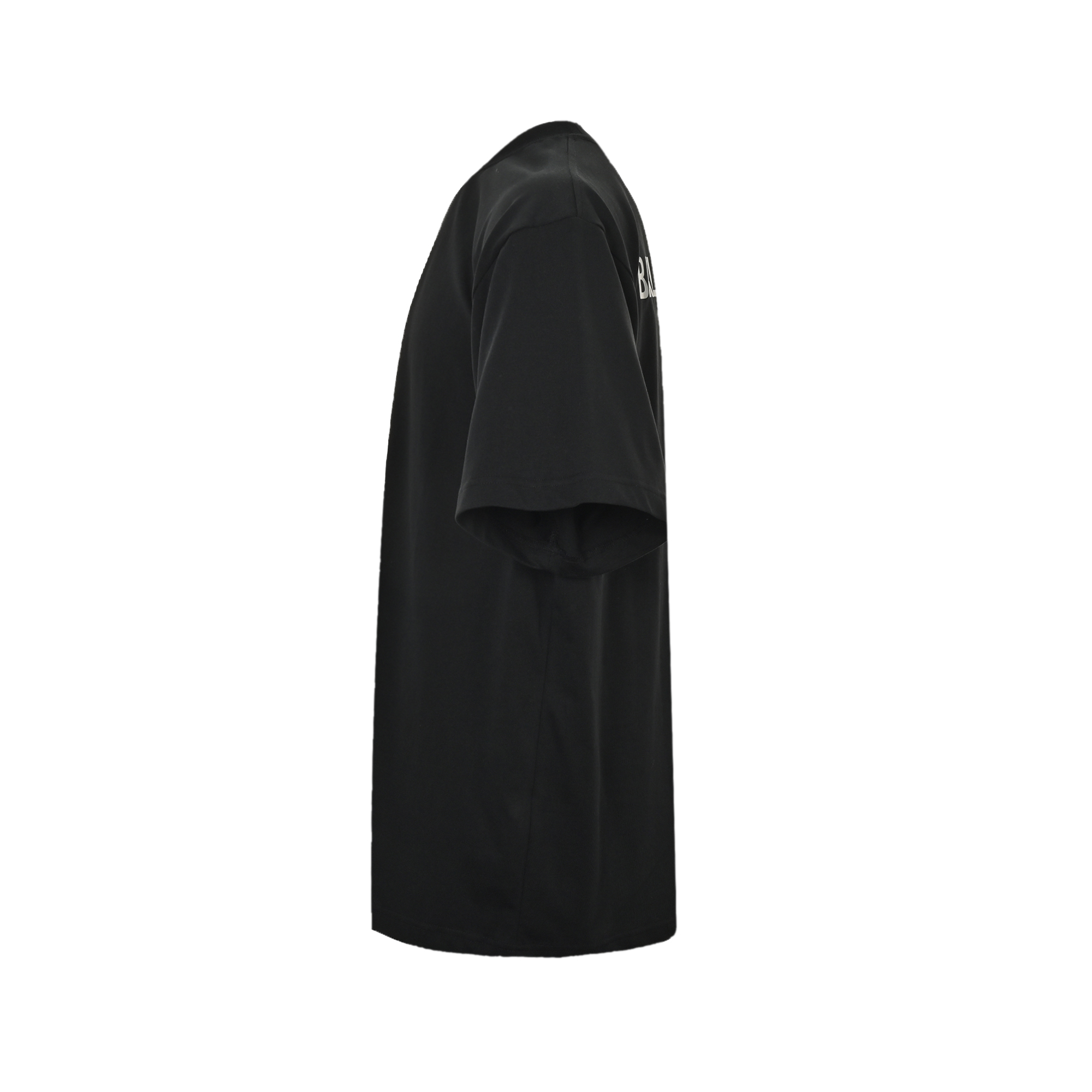 Balenciaga/巴黎世家 24ss 前后3M反光字母印花短袖