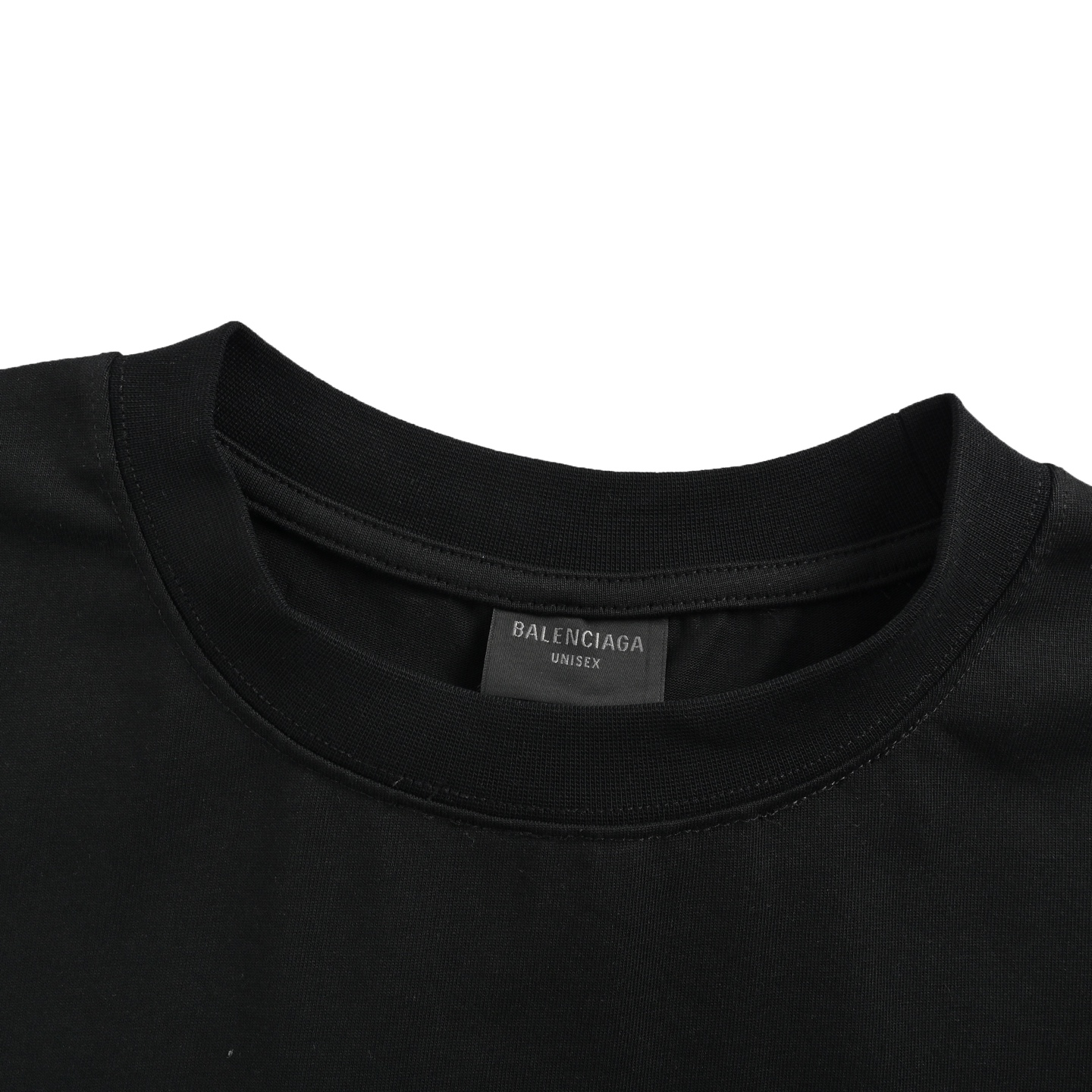 Balenciaga/巴黎世家 24ss 前后3M反光字母印花短袖