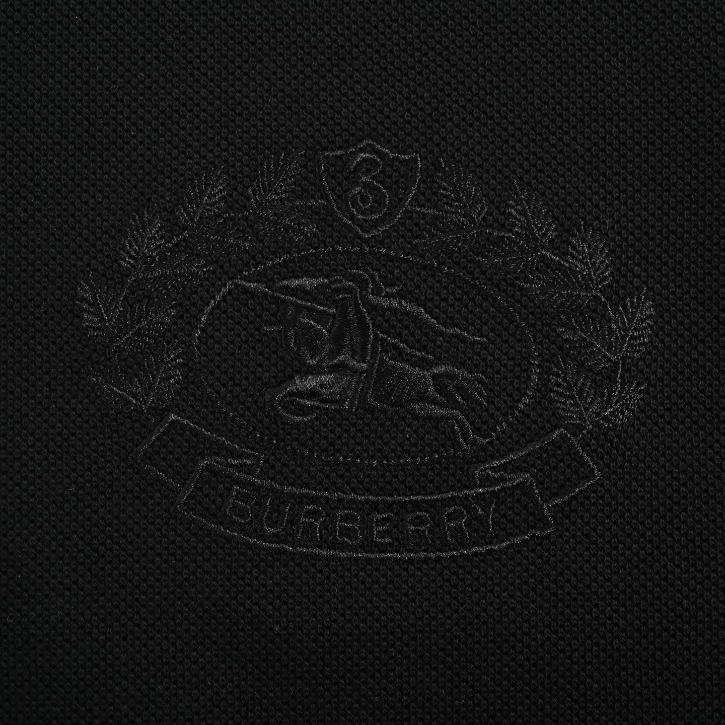 Burberry/巴宝莉 25ss 刺绣麦穗战马Polo短袖