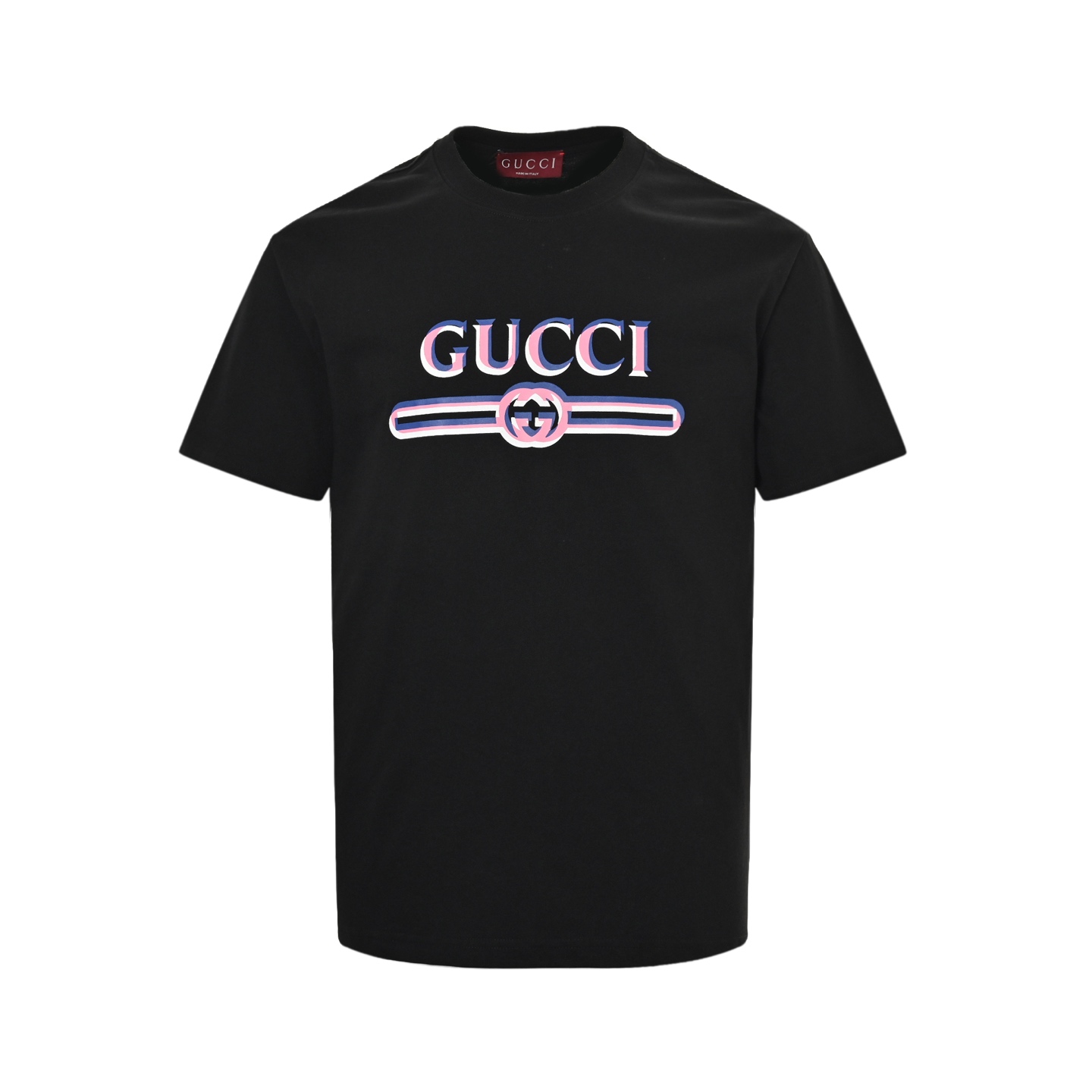 Gucci/古驰 25ss 重影字母印花短袖