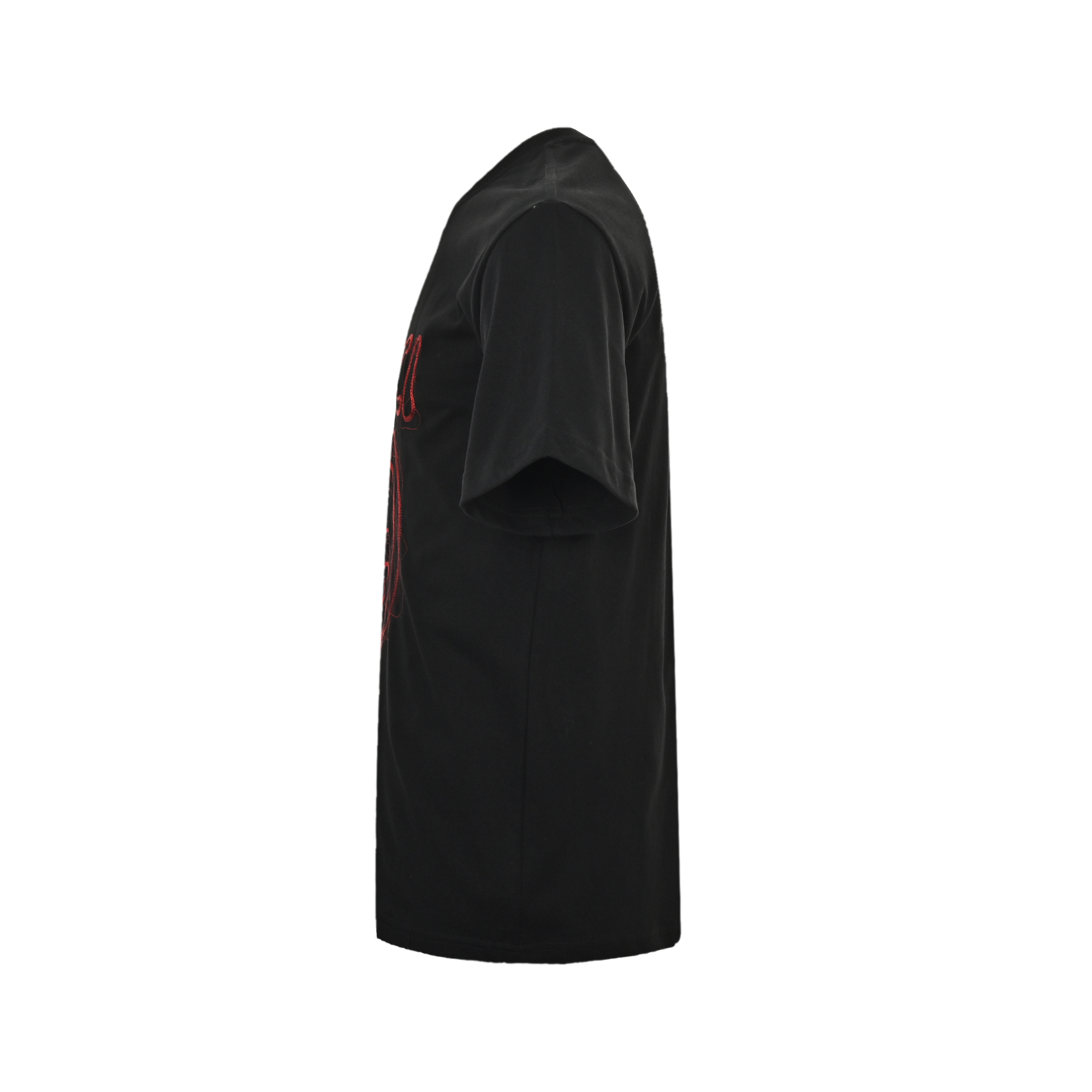 Gucci/古驰 24ss 线条刺绣字母logo短袖