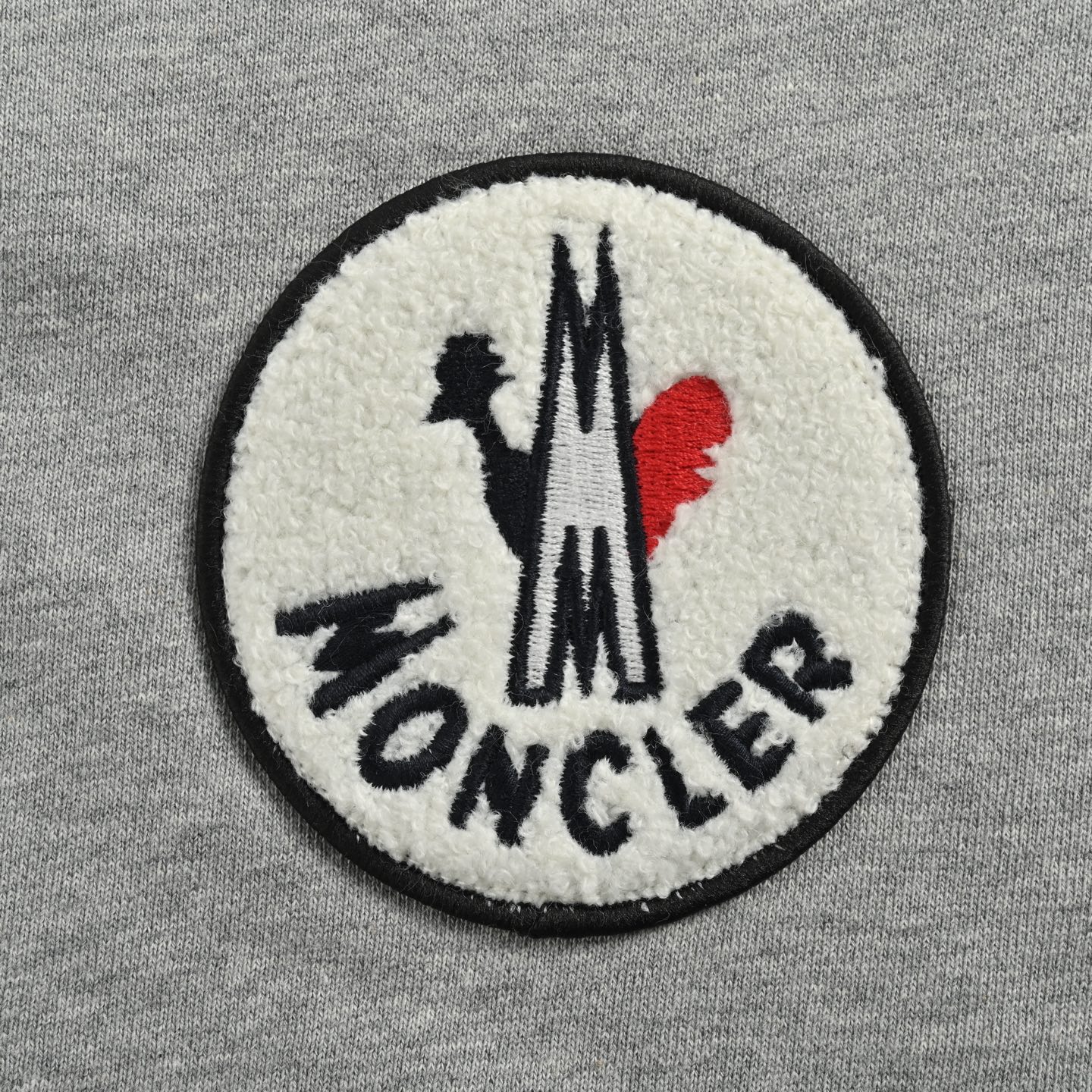 Moncler/蒙口 藤原浩联名款徽章魔术贴拉链外套
