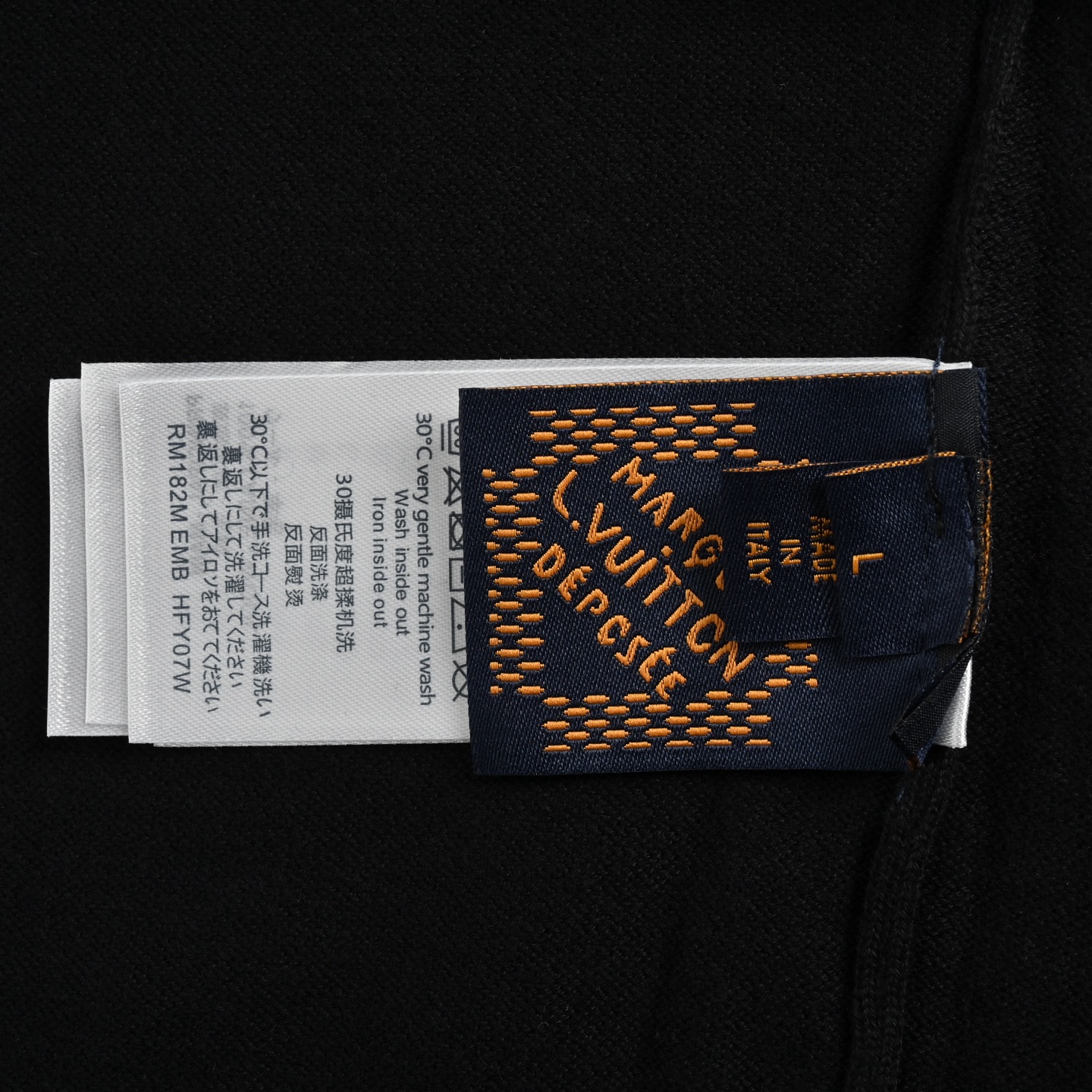 Louis Vuitton/路易威登 美洲杯烫钻logo针织短袖