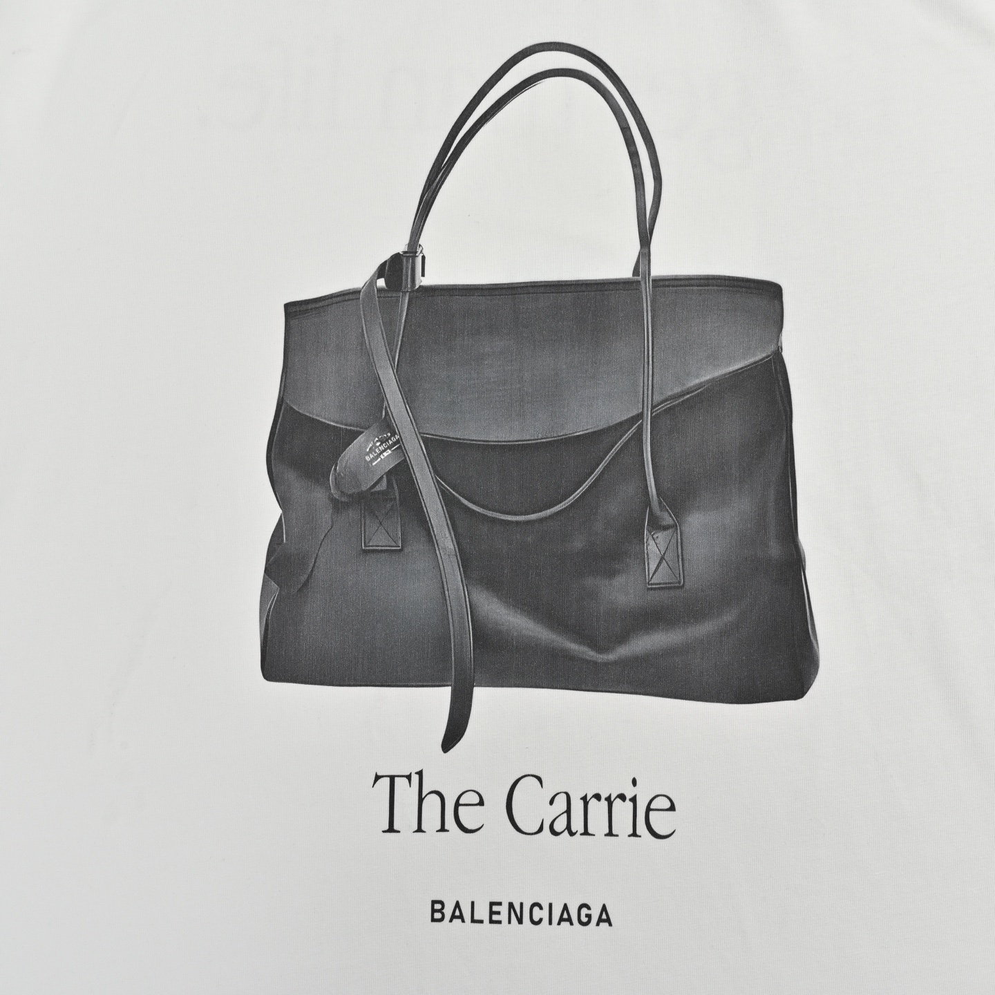 Balenciaga/巴黎世家 25ss 包包印花短袖