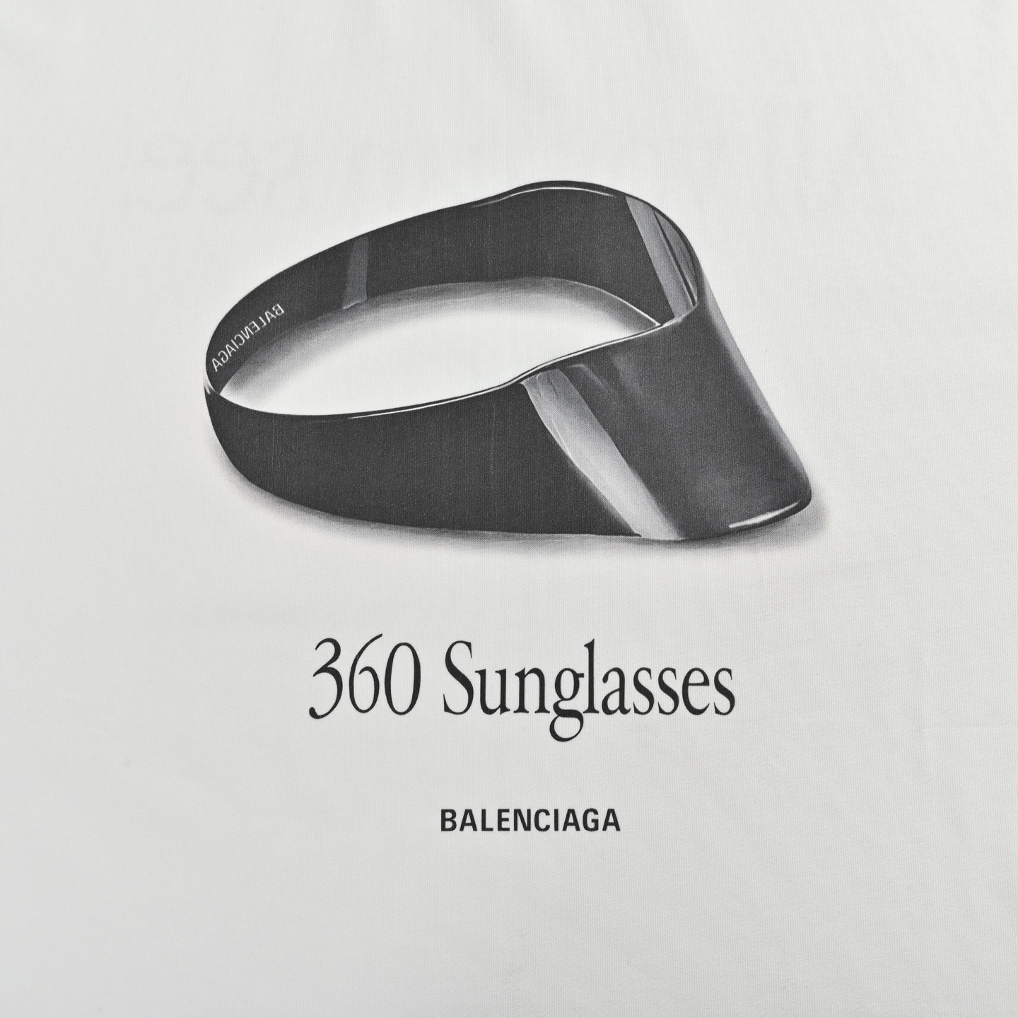 Balenciaga/巴黎世家 25ss 墨镜印花短袖