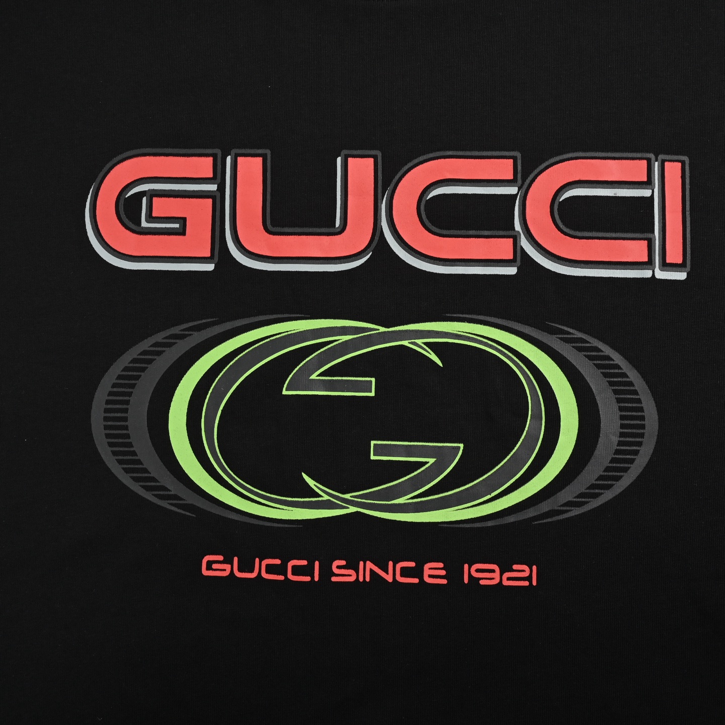 Gucci/古驰 25ss 多元素印花短袖 280g短袖 高端印花工艺定制 时尚百搭爆款手感超柔软细腻