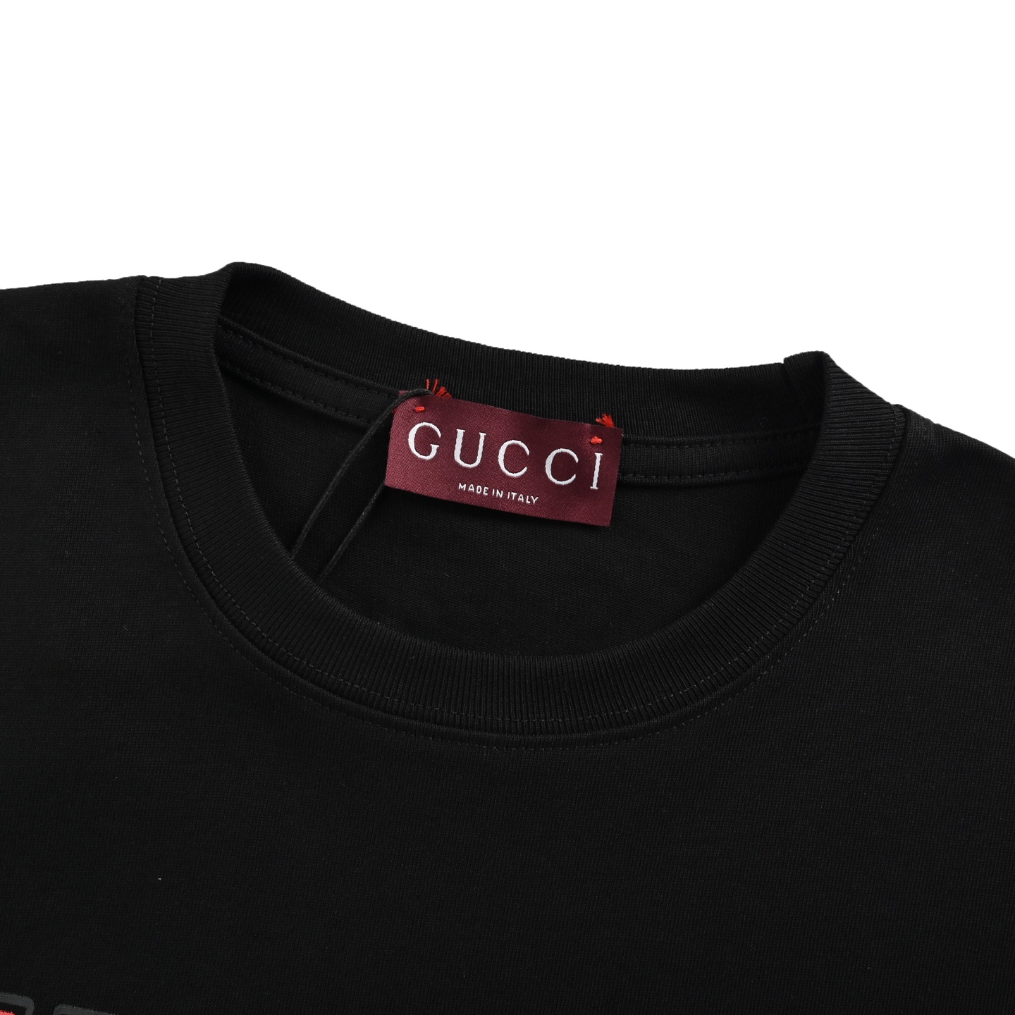 Gucci/古驰 25ss 多元素印花短袖 280g短袖 高端印花工艺定制 时尚百搭爆款手感超柔软细腻