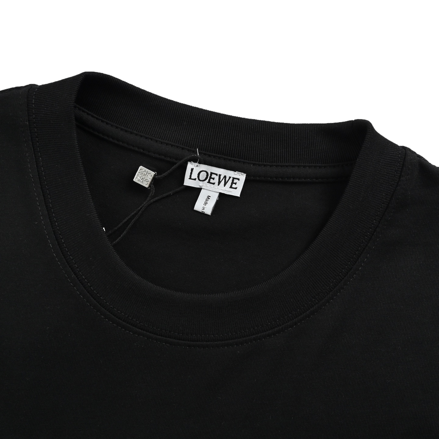 Loewe/罗意威 25ss 流苏刺绣字母logo短袖