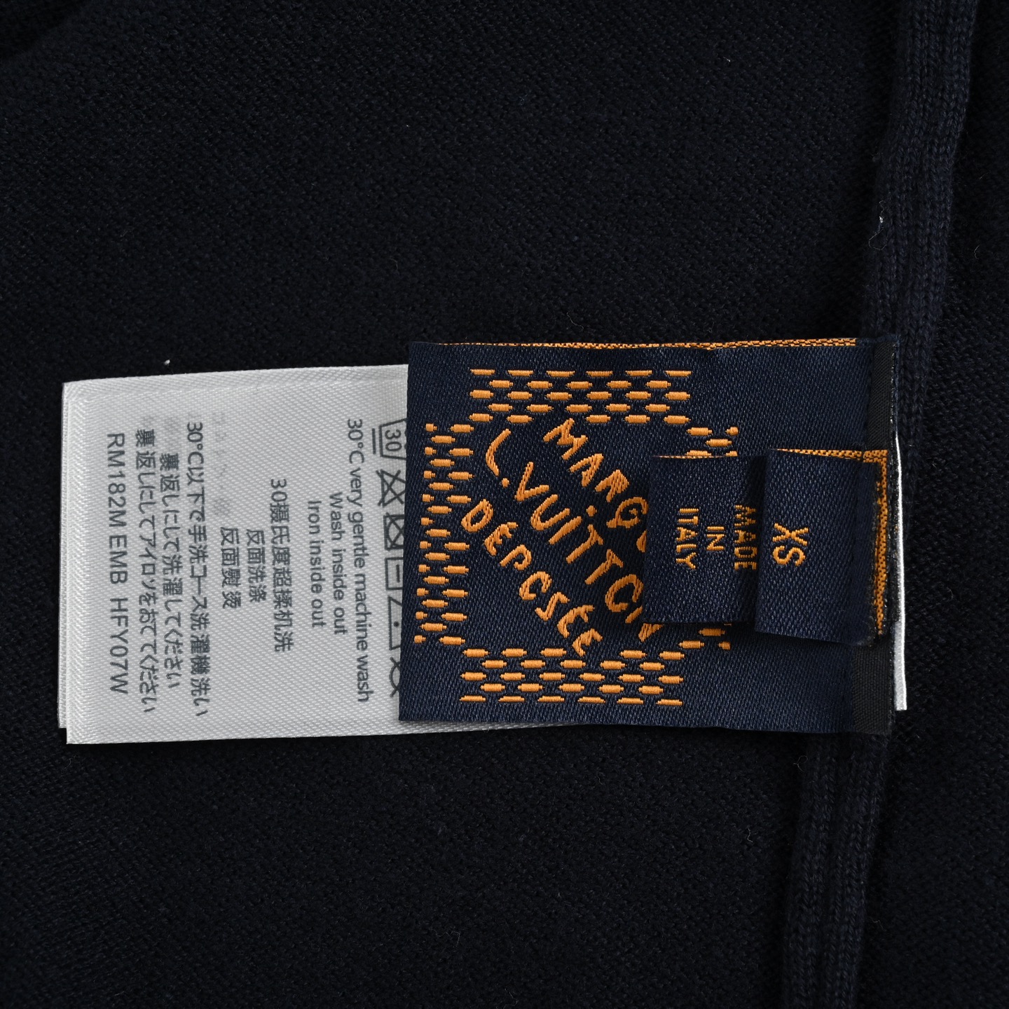 Louis Vuitton/路易威登 25ss 花卉提花logo针织短袖