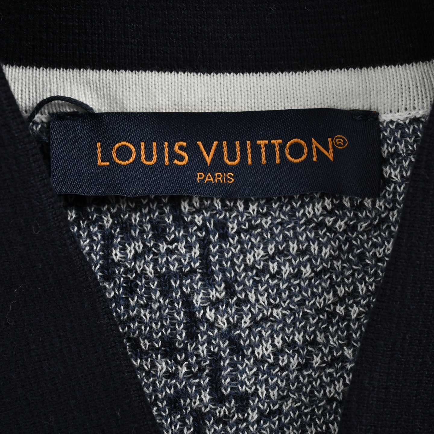 Louis Vuitton/路易威登 25ss 棋盘格针织开衫短袖