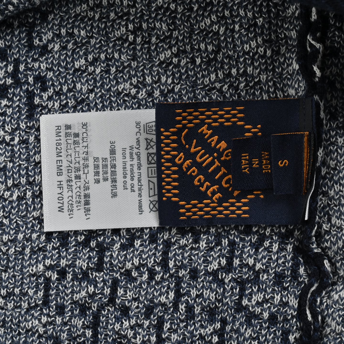 Louis Vuitton/路易威登 25ss 棋盘格针织开衫短袖