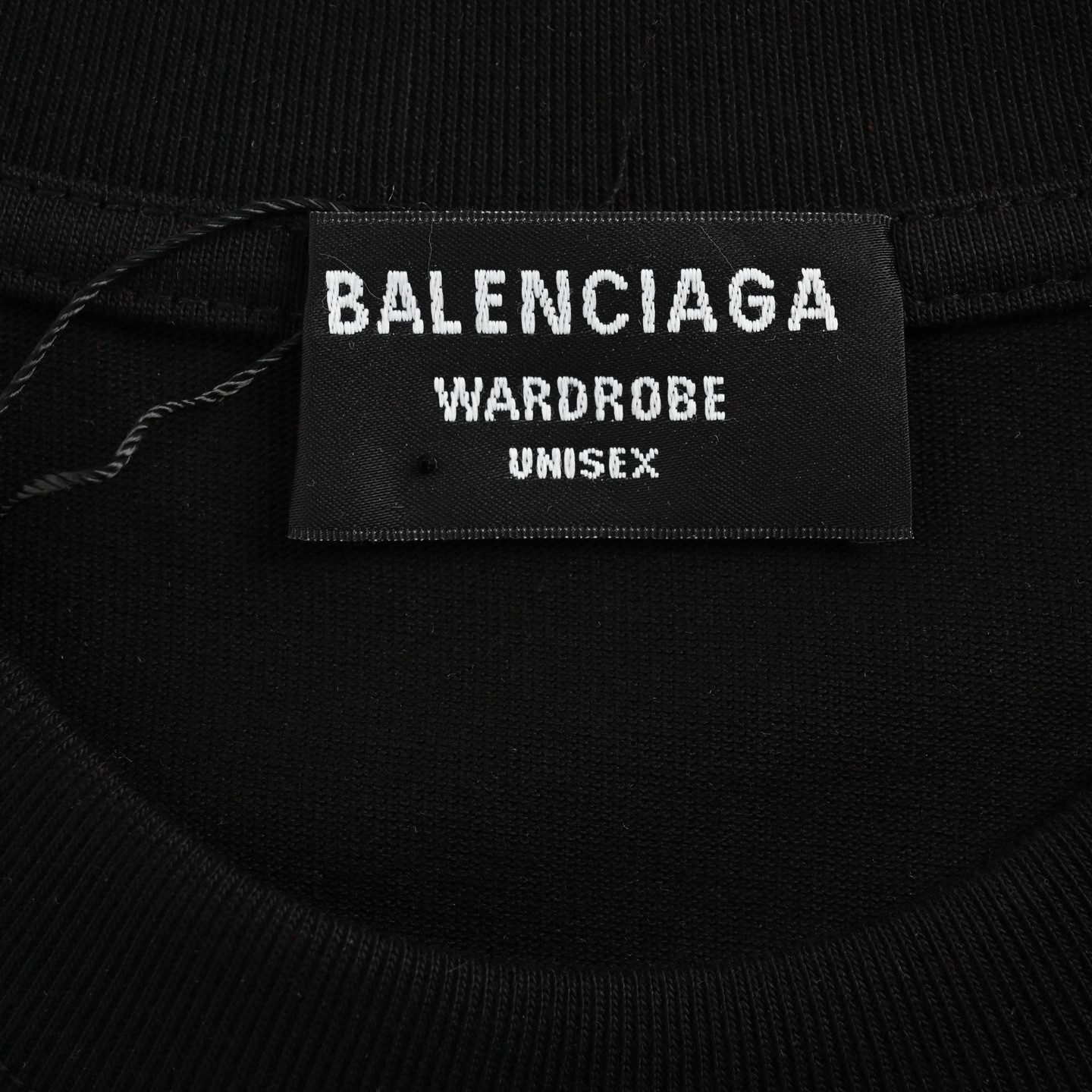 Balenciaga/巴黎世家 烫钻耳机短袖
