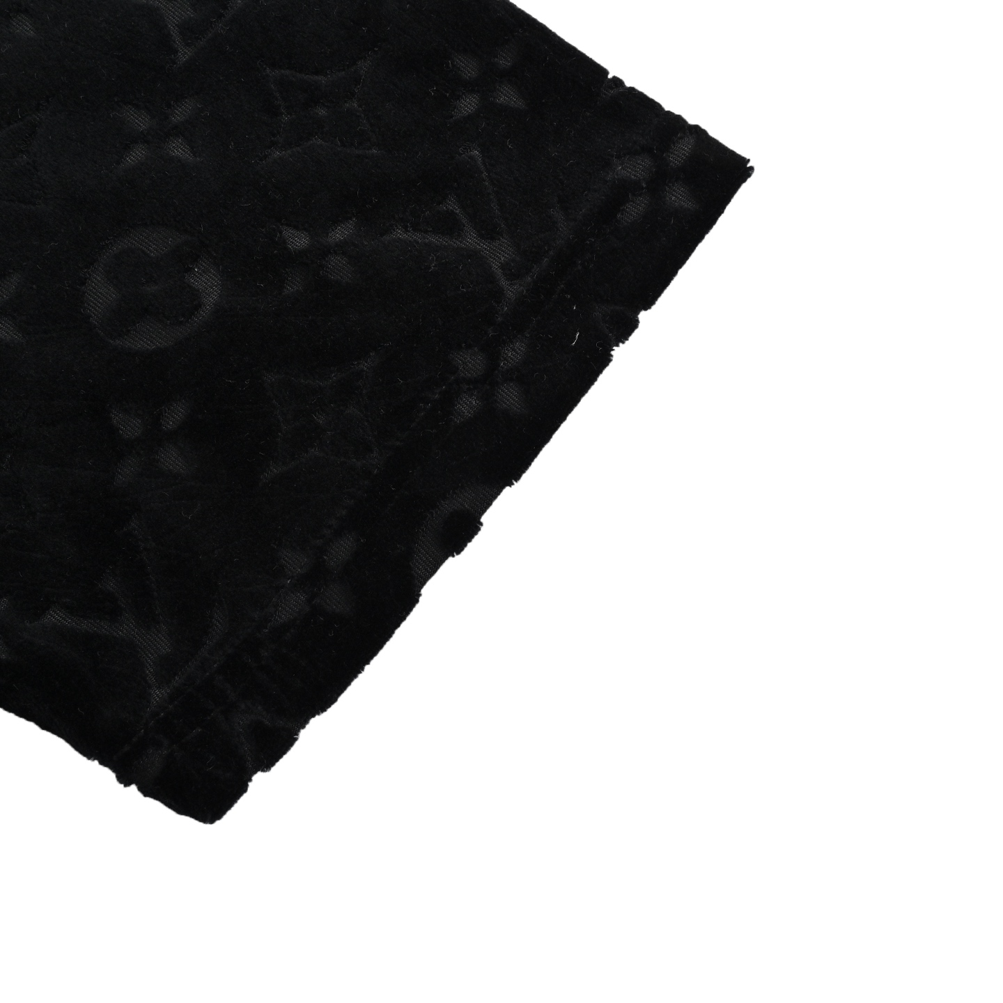 Louis Vuitton/路易威登 25ss 毛巾植绒老花提花短袖