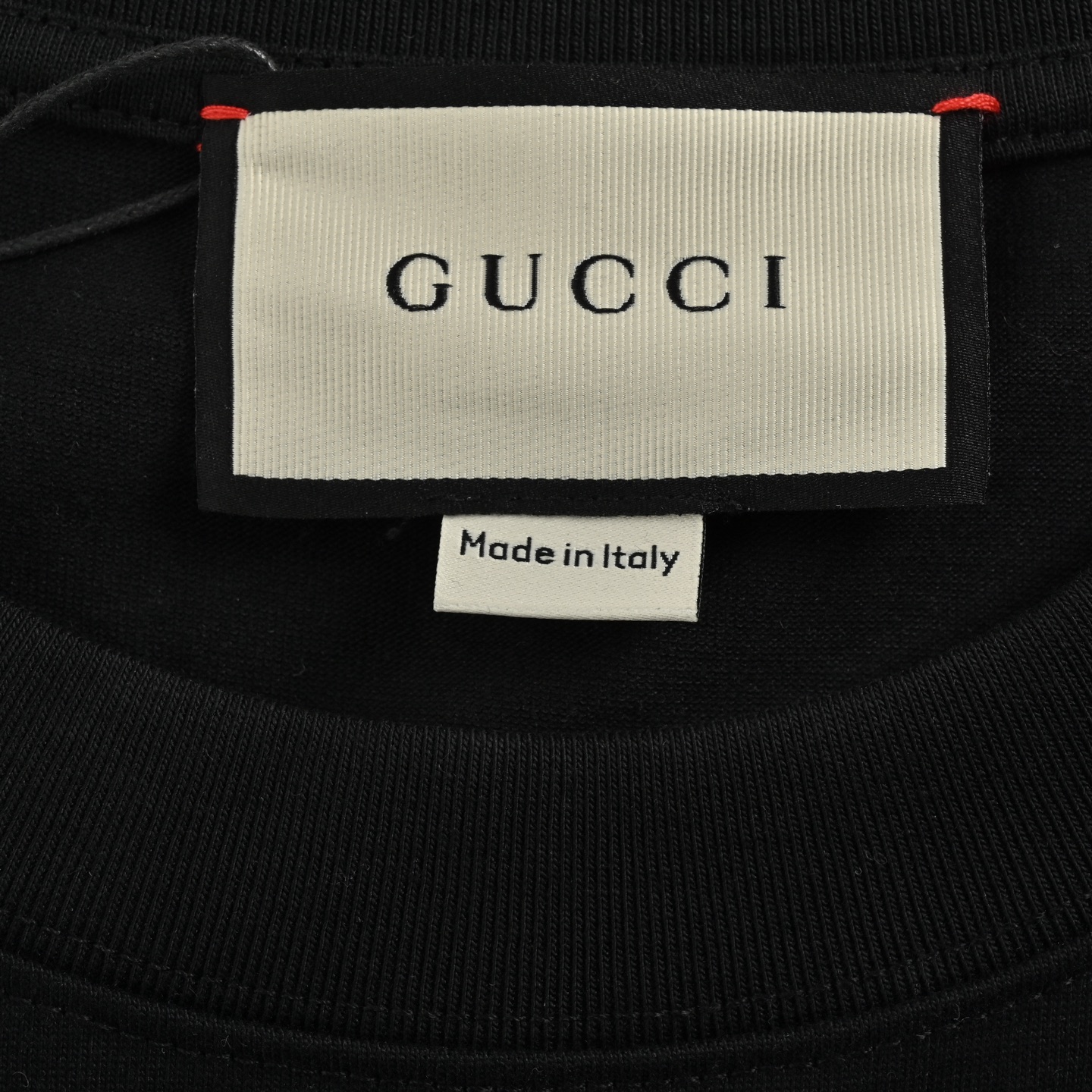 Gucci/古驰 24ss 双G互扣logo印花短袖