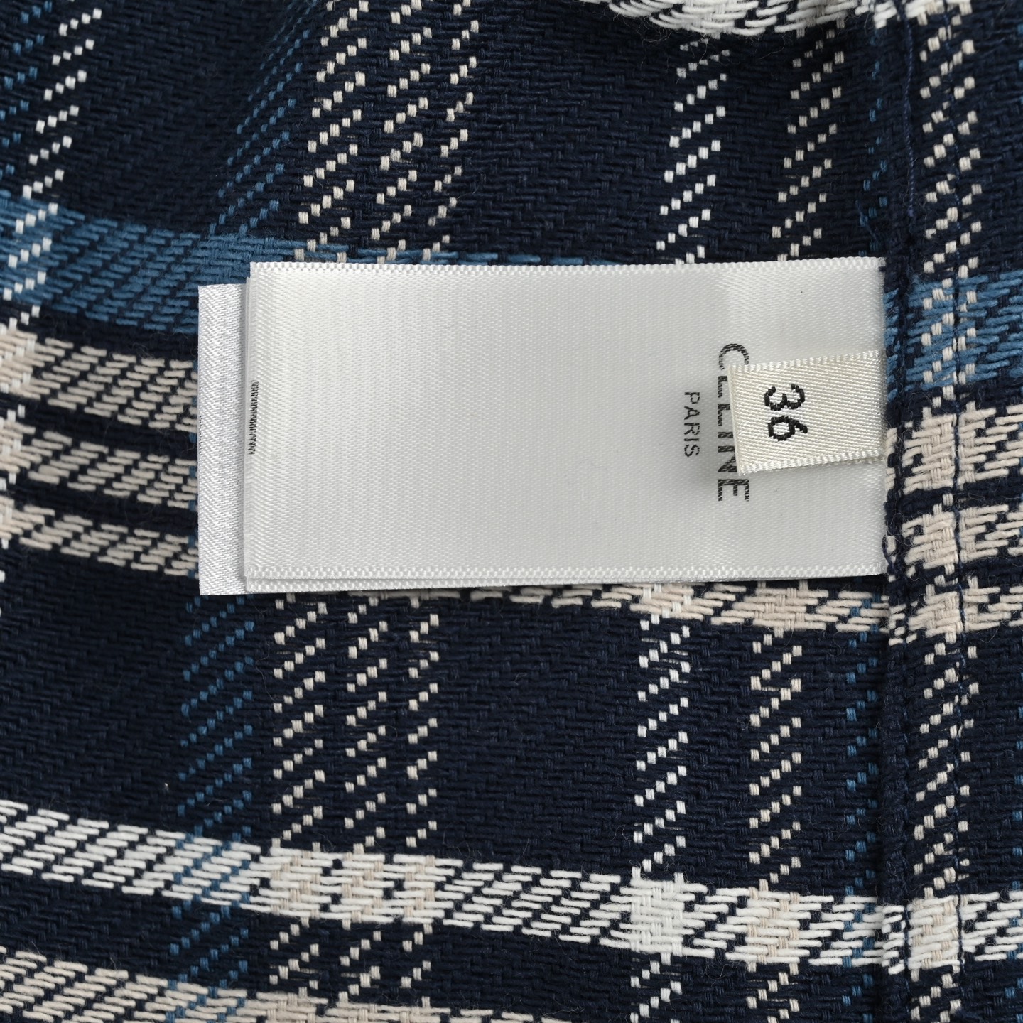 Celine/赛琳 25ss 法兰绒格纹衬衫