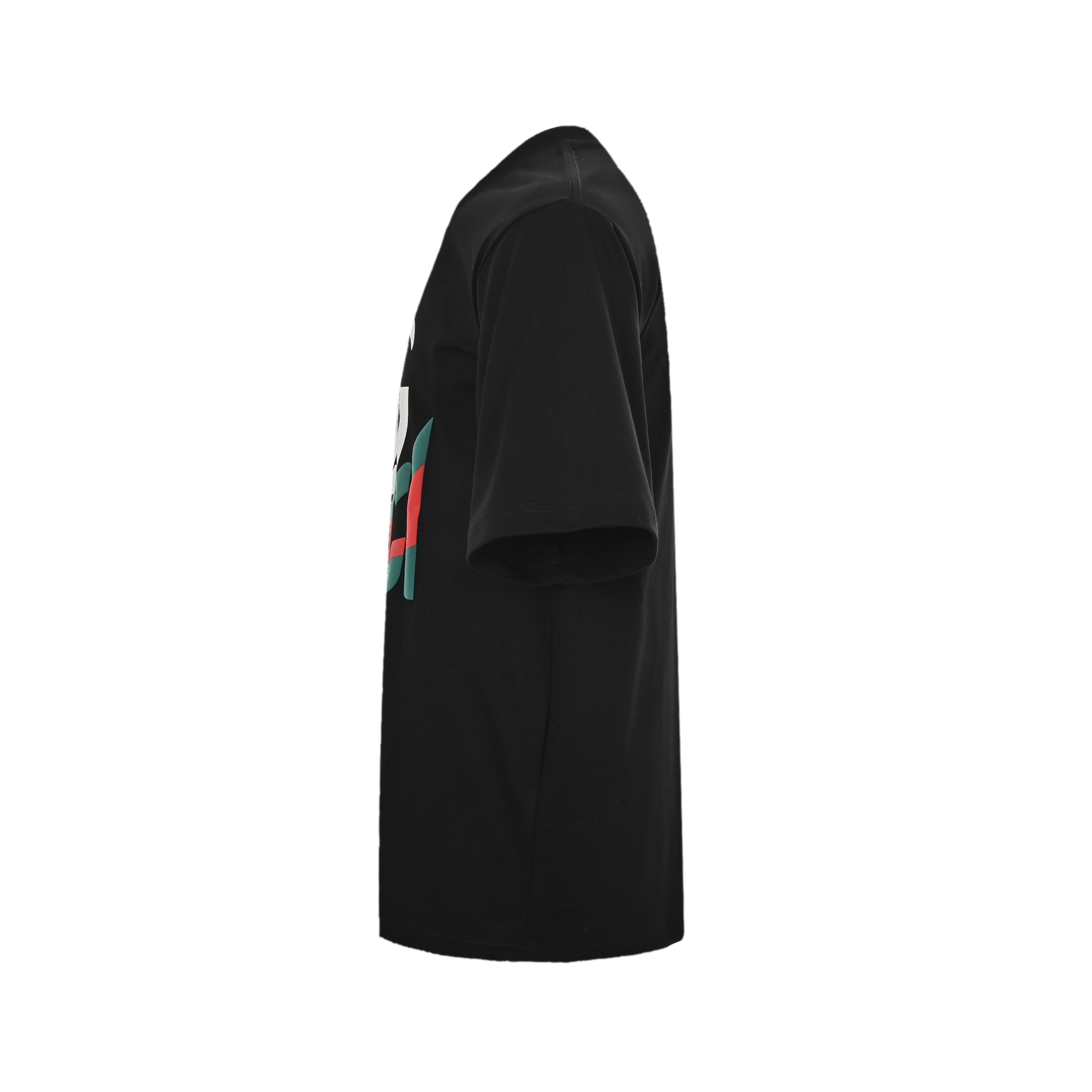Gucci/古驰 25ss 红绿字母发泡印花短袖
