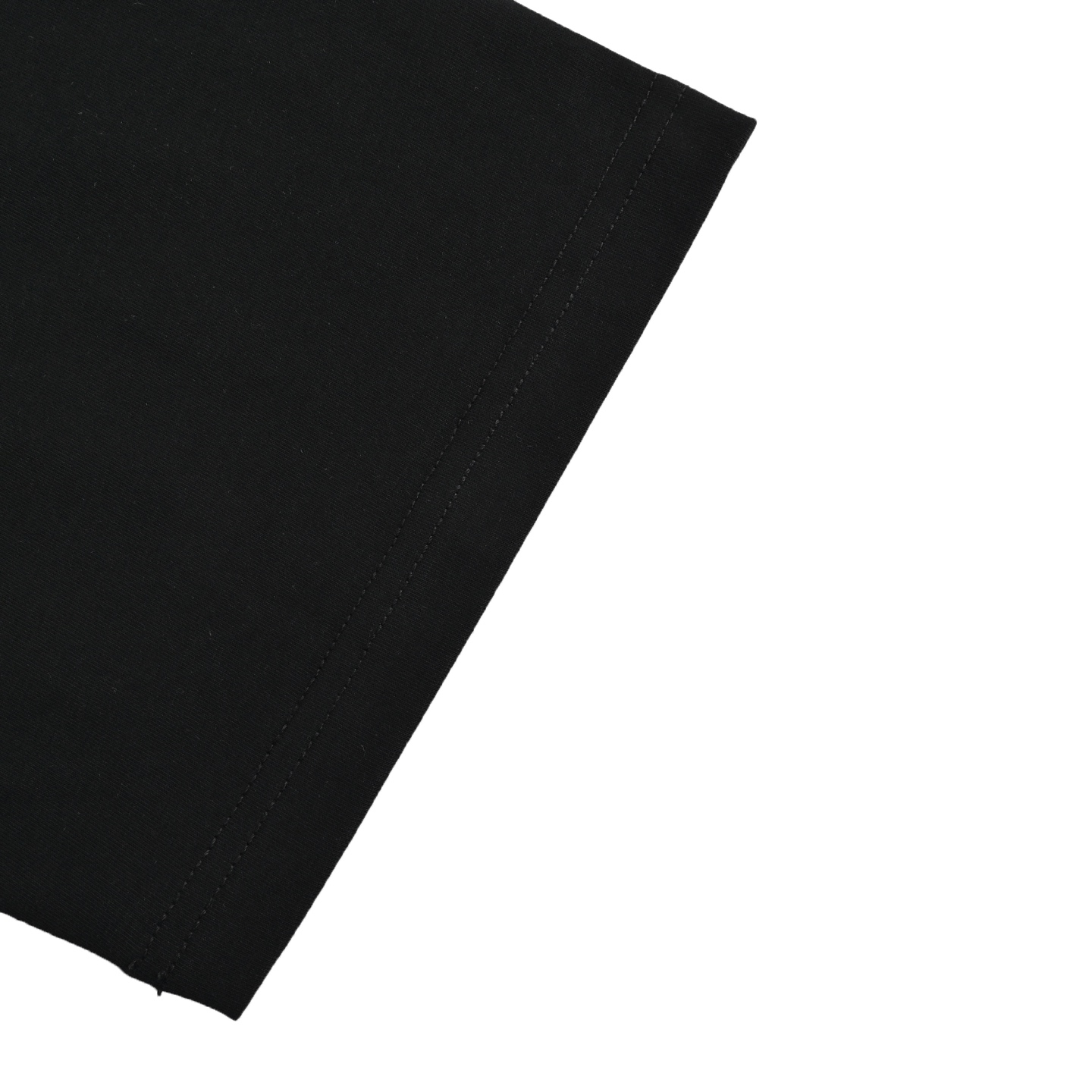 Prada/普拉达 25ss 刺绣字母后背泼墨三角标短袖 经典胸前logo泼墨立体刺绣 白色 黑色