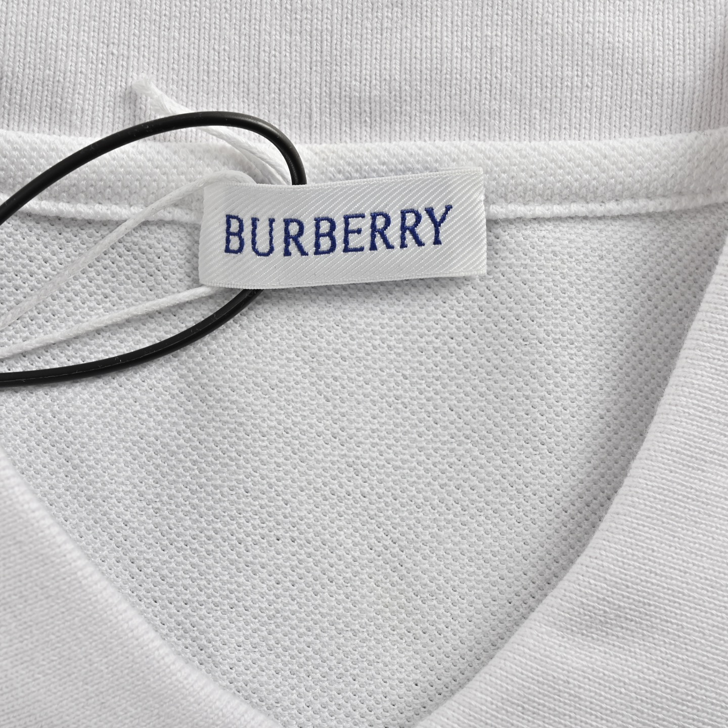 Burberry/巴宝莉 24ss战马撞色线反袖口印花Polo短袖