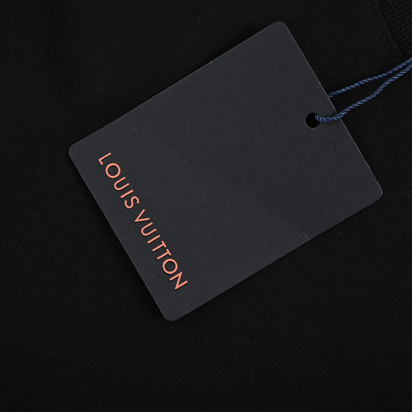 Louis Vuitton/路易威登 珍珠烫钻字母logo短袖 万针老花刺绣字母施华洛世奇水钻镶嵌描边