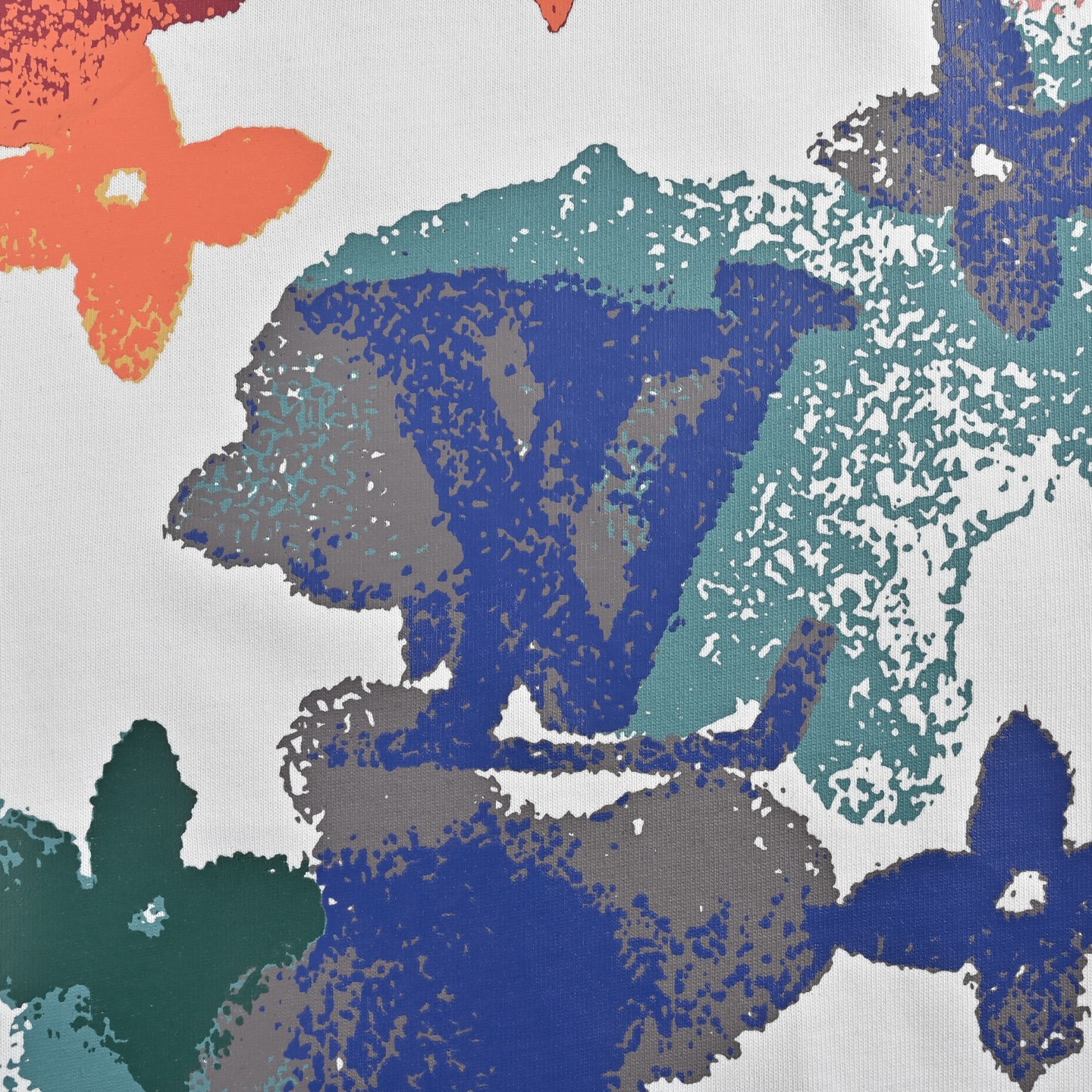 Louis Vuitton/路易威登 水墨晕染老花印花短袖