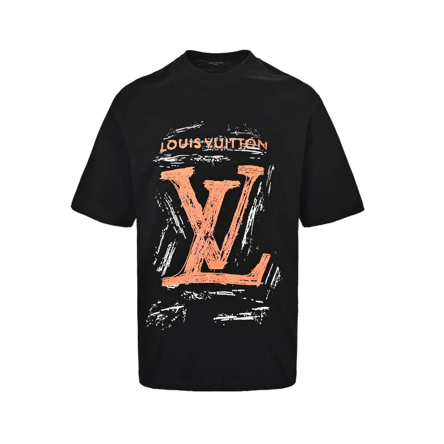 Louis Vuitton/路易威登 手绘涂鸦大字母logo短袖