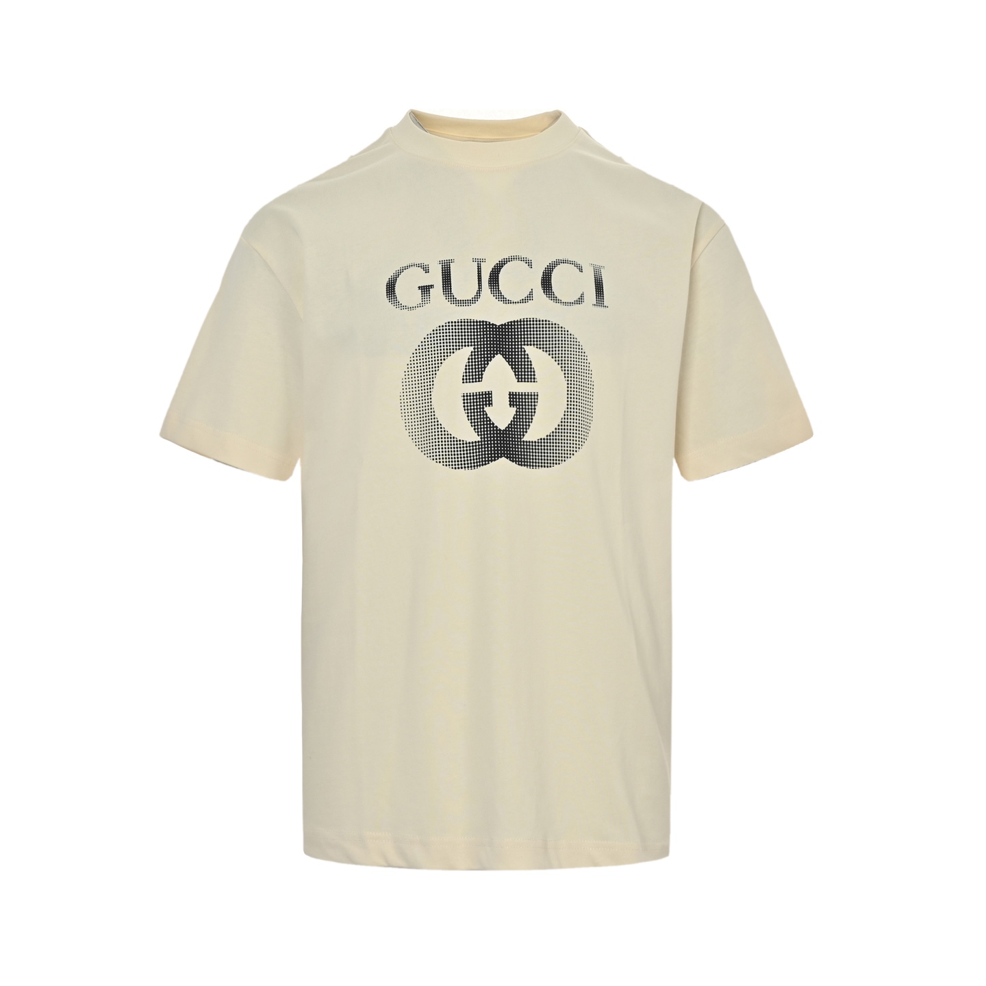 Gucci/古驰 双G渐变印花短袖 情侣街拍的时尚款短TEE