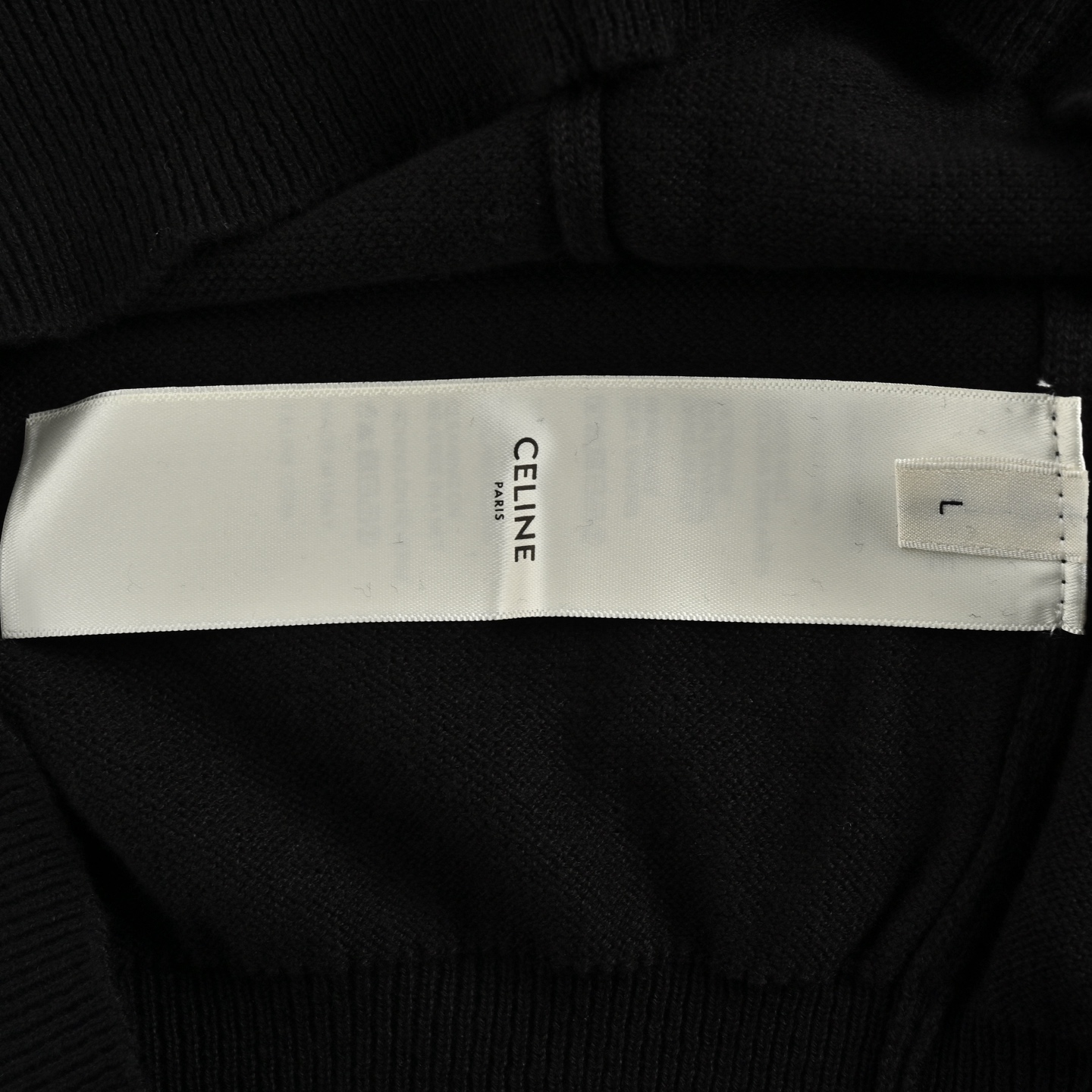 Celine/赛琳 凯旋门刺绣Polo针织短袖 定织臻密七针毛织