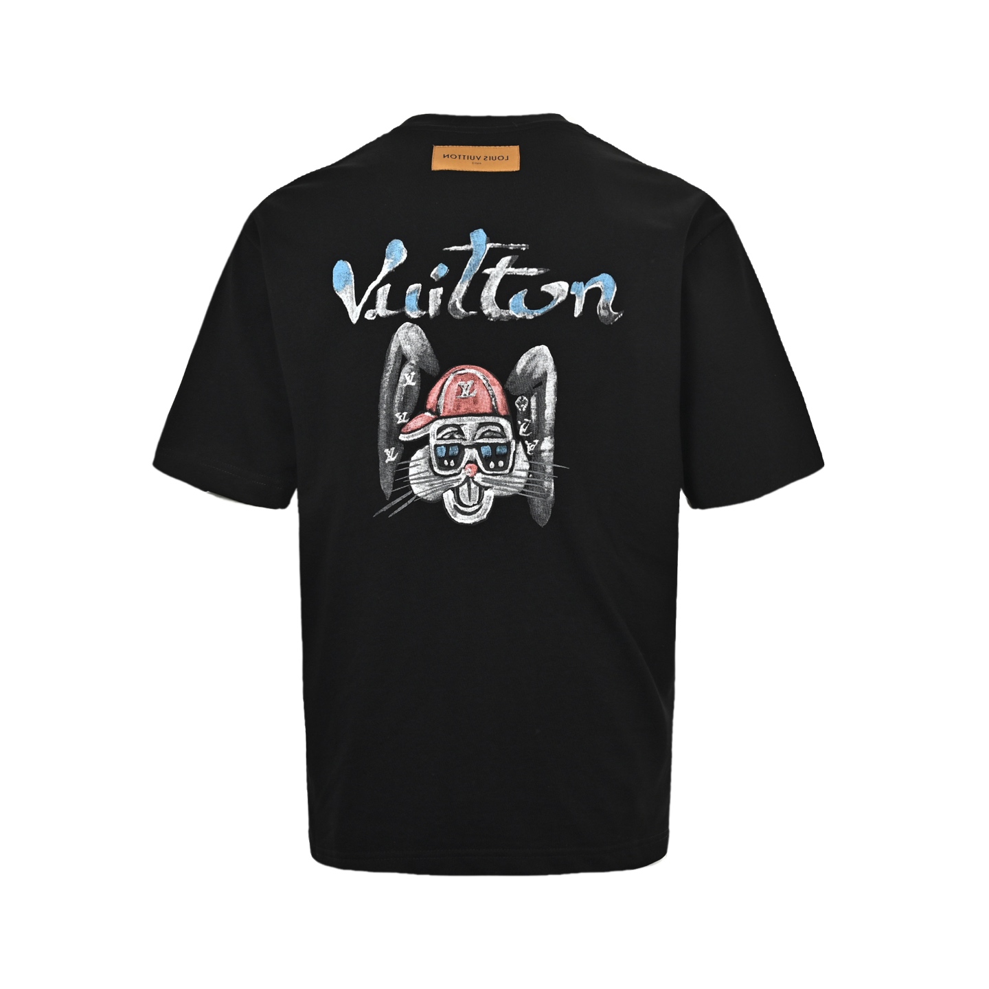 Louis Vuitton/路易威登 25ss 手绘涂鸦兔头印花短袖-Chinese UA Cheap High Quatity Brand Clothes Bags handbags Sneakers wholesale wholesaler seller from China Factory suppliers Fashion Clothing Shoes best Quality Beautiful Price Louis Vuitton/路易威登 25ss 手绘涂鸦兔头印花短袖