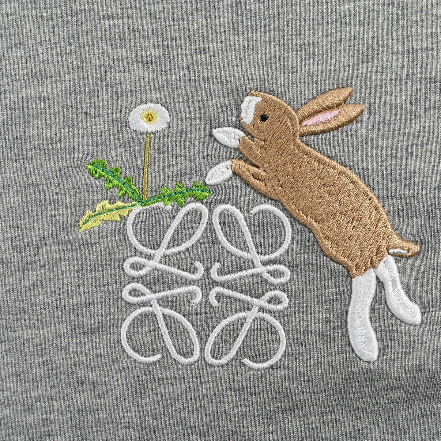 Loewe/罗意威 Suna Fujita联名款兔子刺绣短袖