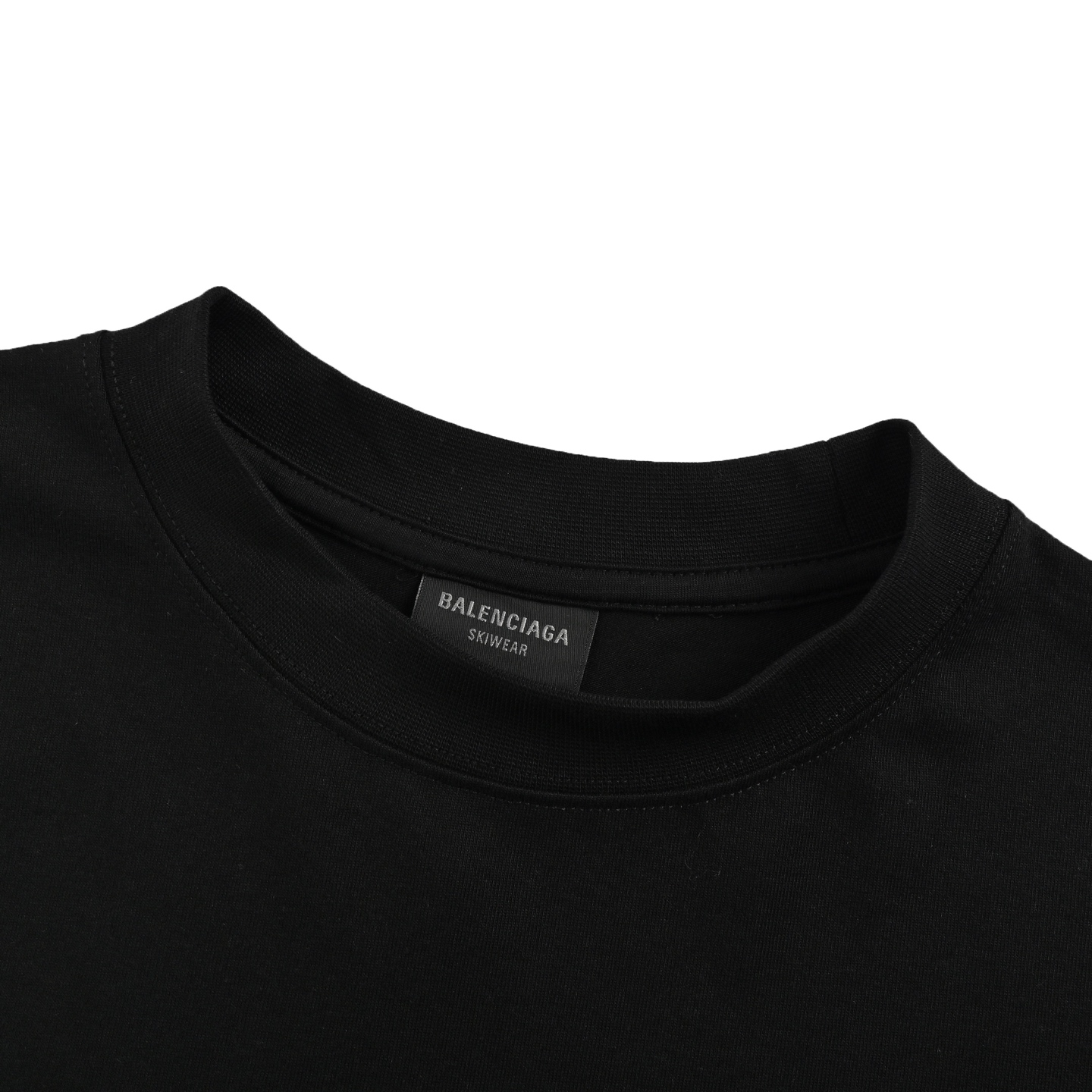 Balenciaga/巴黎世家 滑雪系列3M刺绣短袖