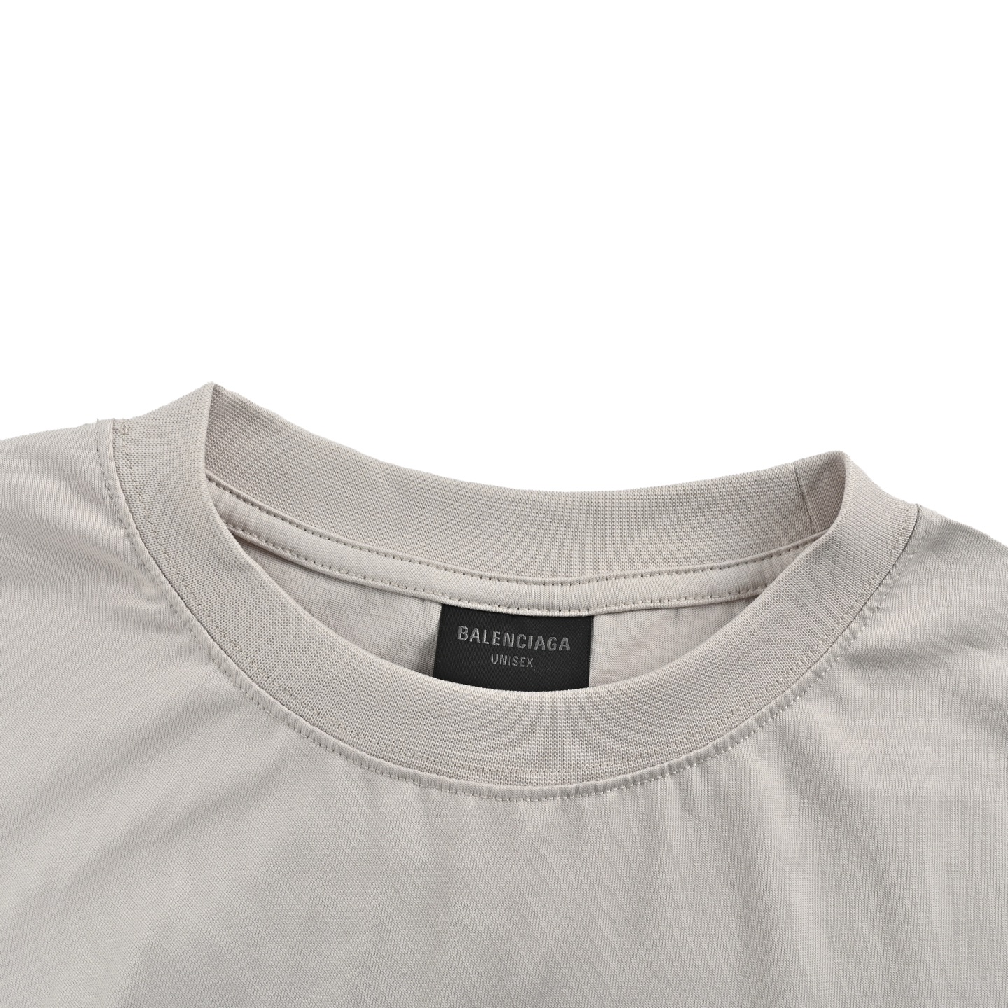 Balenciaga/巴黎世家 25ss 蓝环logo印花短袖