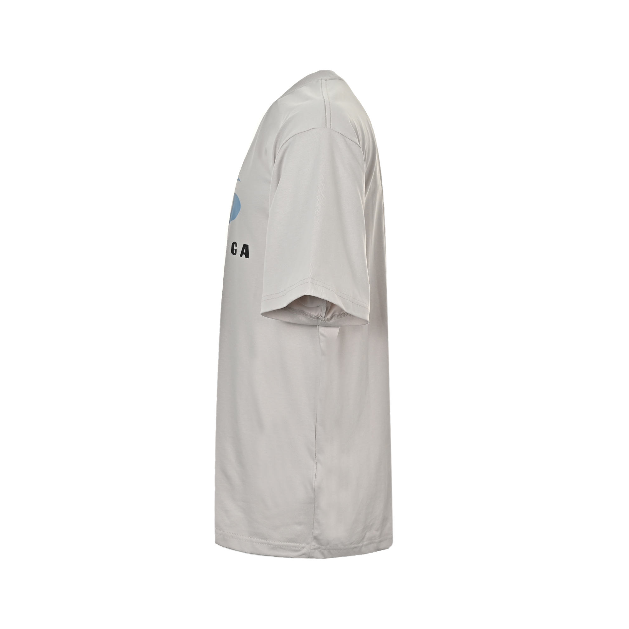 Balenciaga/巴黎世家 25ss 蓝环logo印花短袖