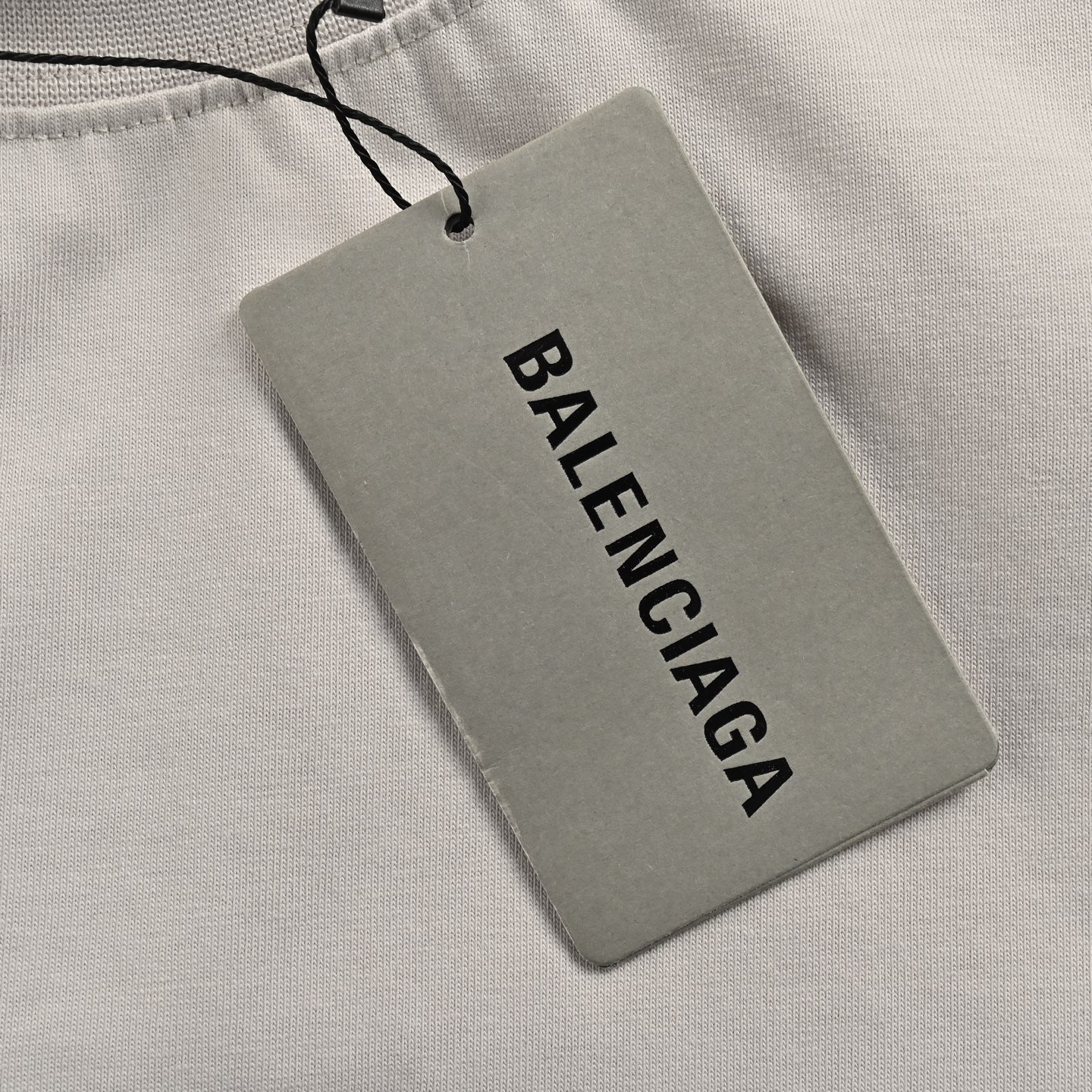 Balenciaga/巴黎世家 25ss 蓝环logo印花短袖