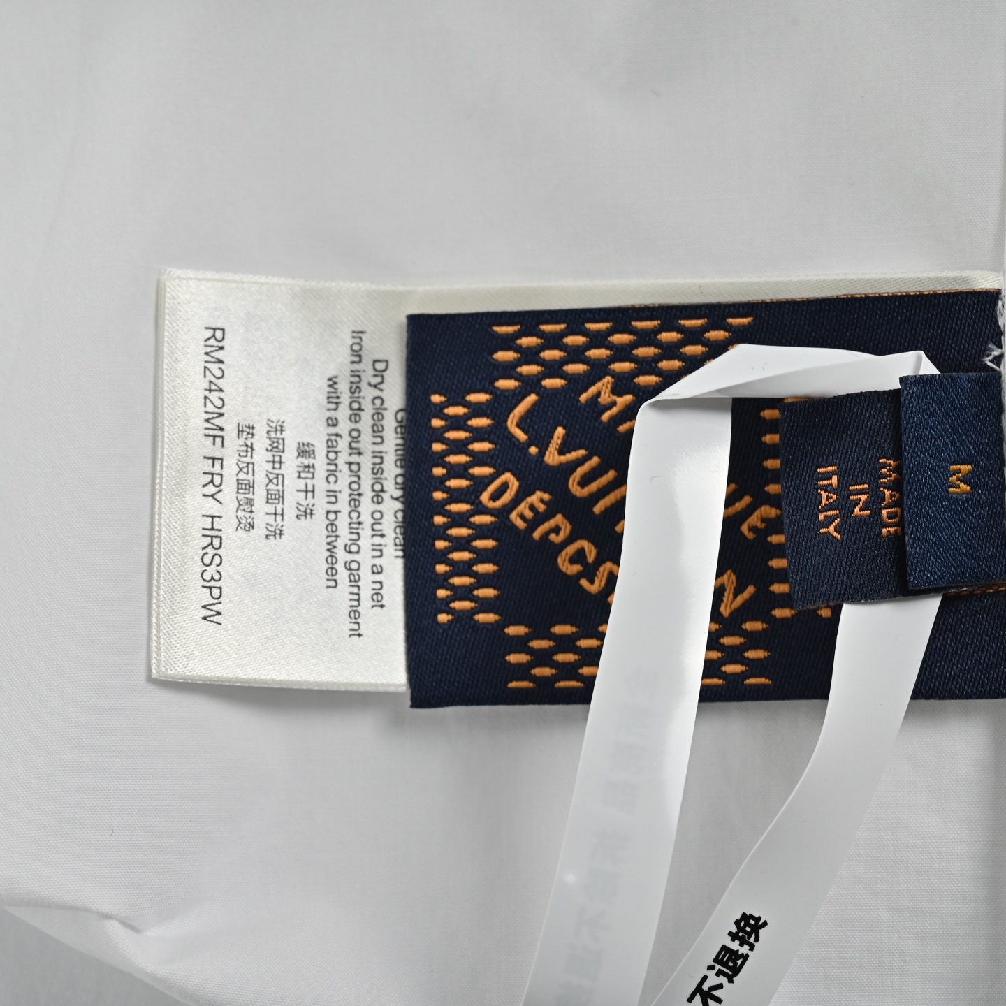 Louis Vuitton/路易威登 25ss 浮雕压花双口袋短袖衬衫