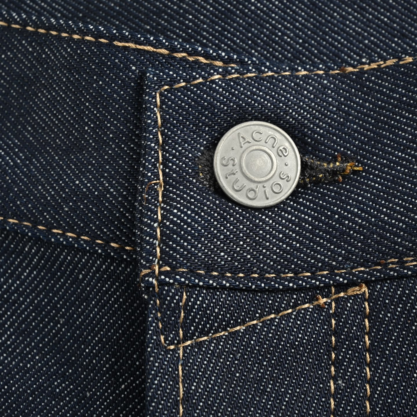 Acne Studios 24Fw 2021M原牛丹宁牛仔裤