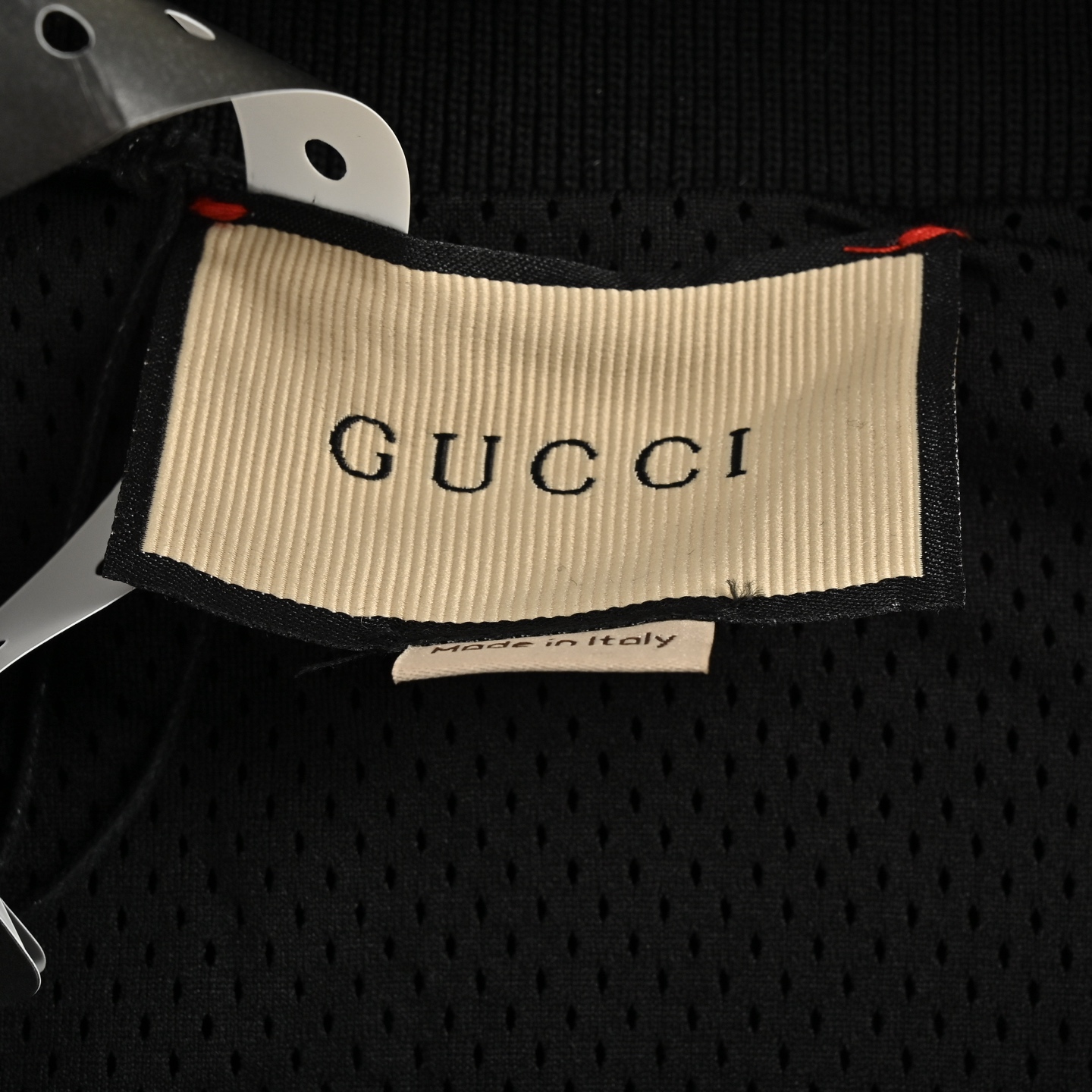 Gucci/古驰 24Fw 镂空双G刺绣半拉链校服套装外套