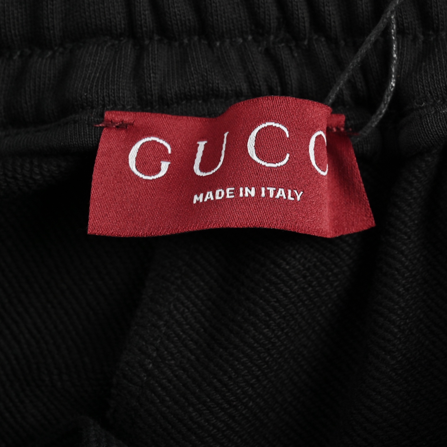 Gucci/古驰 24Fw 刺绣字母织带长裤 刺绣字体整齐工整