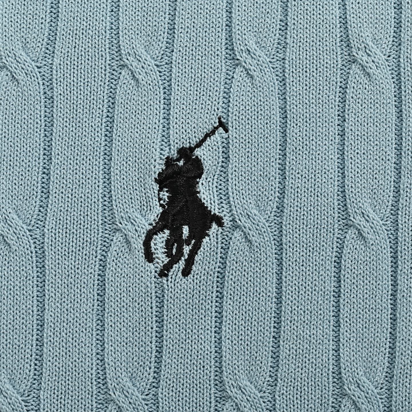 RALPH LAUREN/拉夫劳伦 24Fw 女士绞花针织短袖