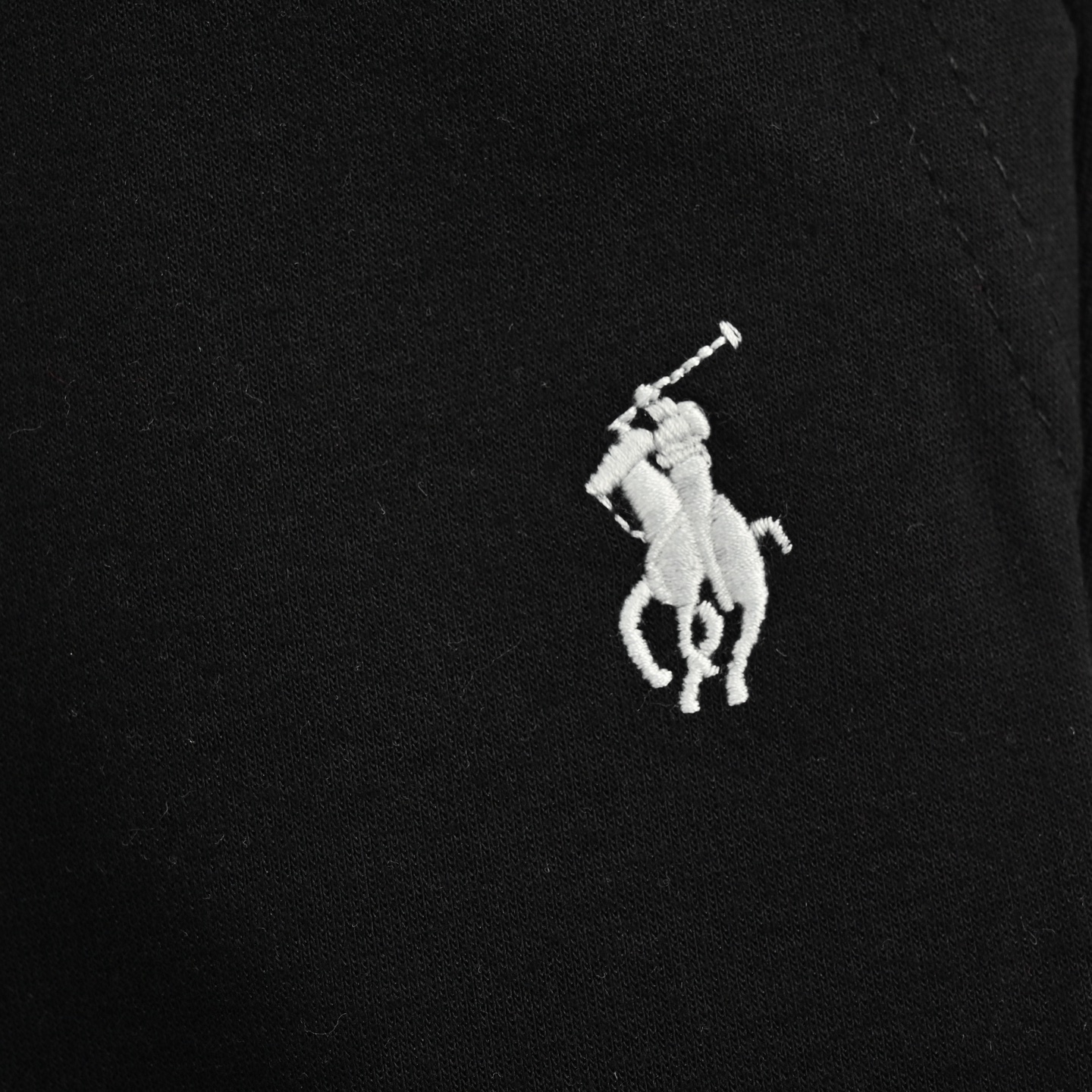 RALPH LAUREN/拉夫劳伦 24Fw 基础款小马刺绣束口长裤