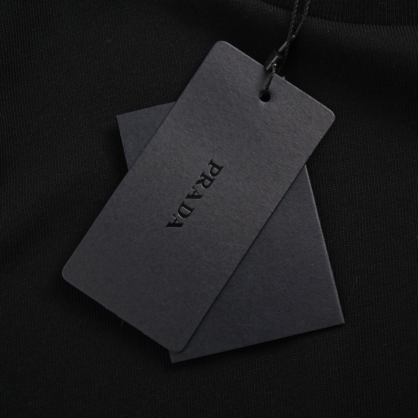 Prada/普拉达 24ss 压膜浮雕logo短袖